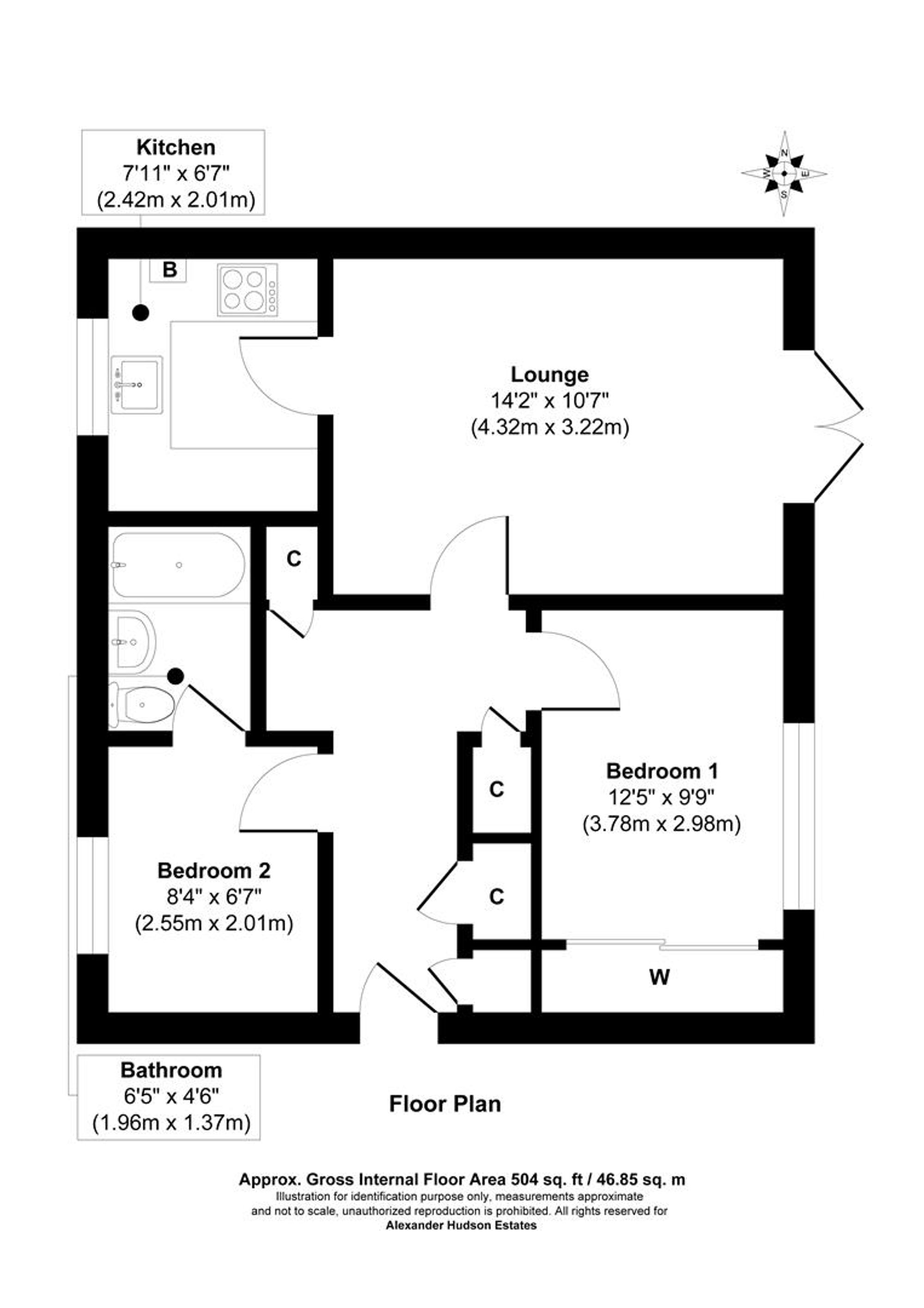 52 Bannockburn, Newcastle Upon Tyne floorplan