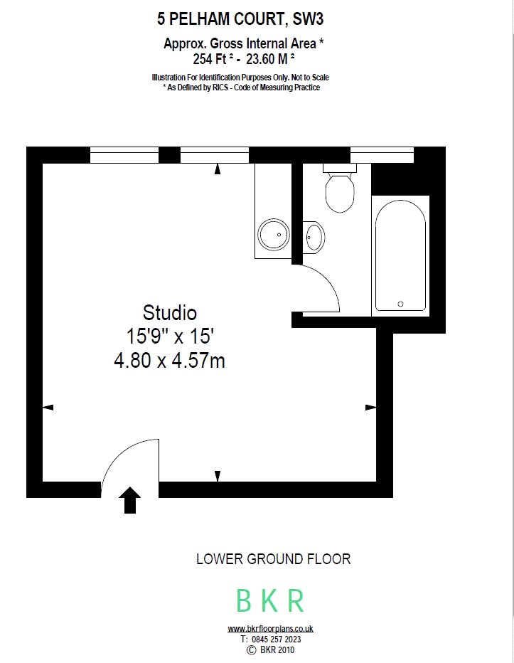 1 Bedrooms Flat to rent in Pelham Court, 145 Fulham Road, London SW3