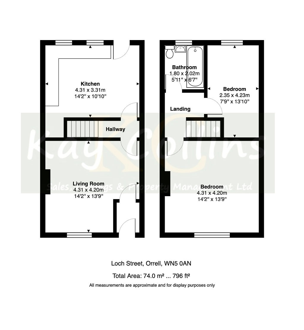 82, Loch Street, Orrell floorplan