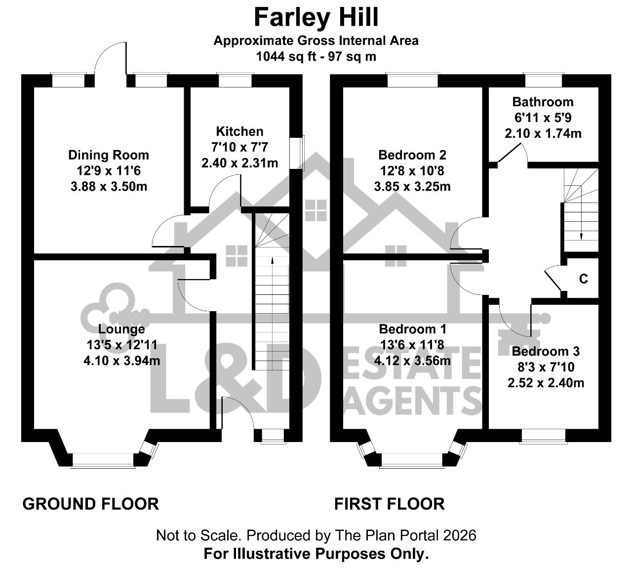 16, Farley Hill, Luton floorplan