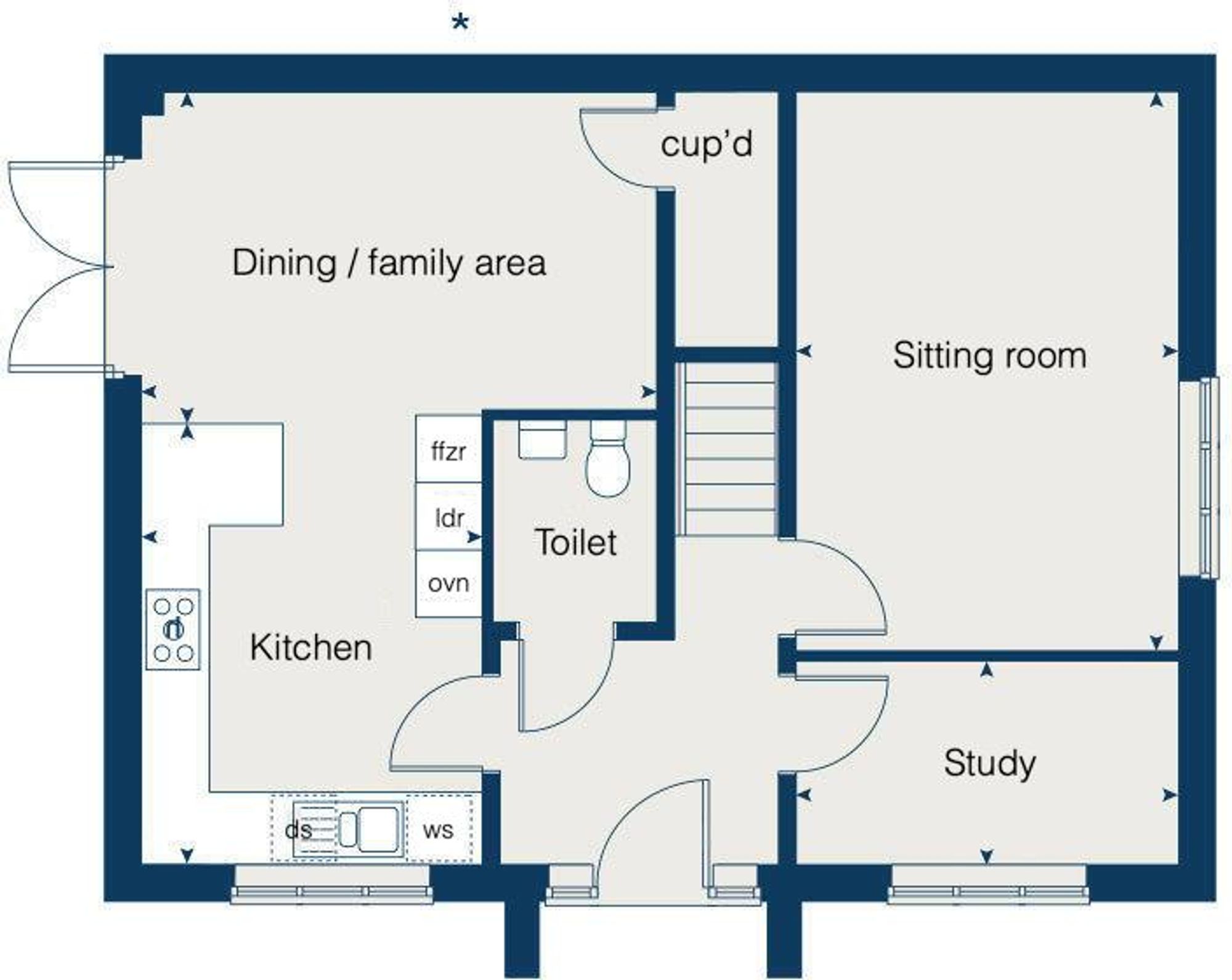 16 Strickland Drive, Stratford-Upon-Avon floorplan