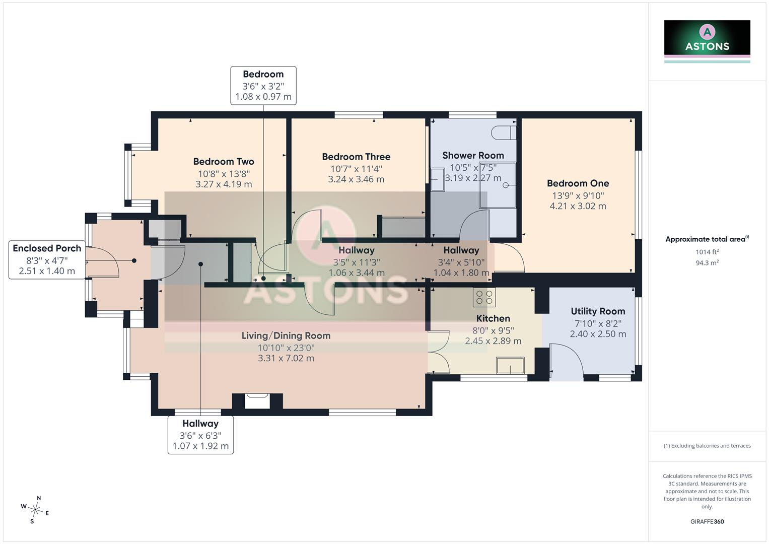 Peeks Brook Lane, Horley floorplan