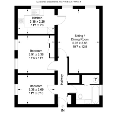 Spicers Court Stade Street, Hythe floorplan
