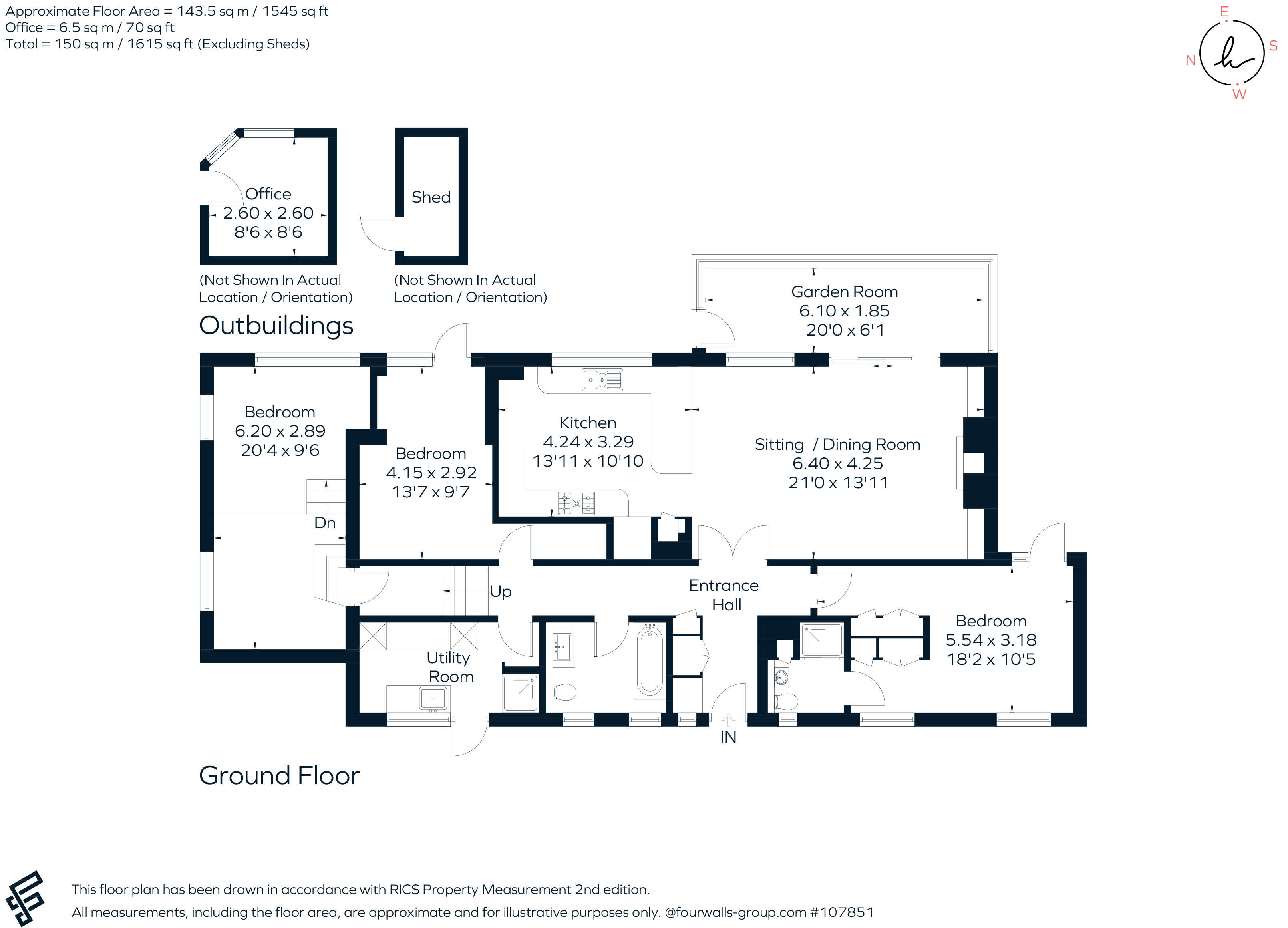 Thyneswood, Ash Lane, Randwick, Stroud floorplan