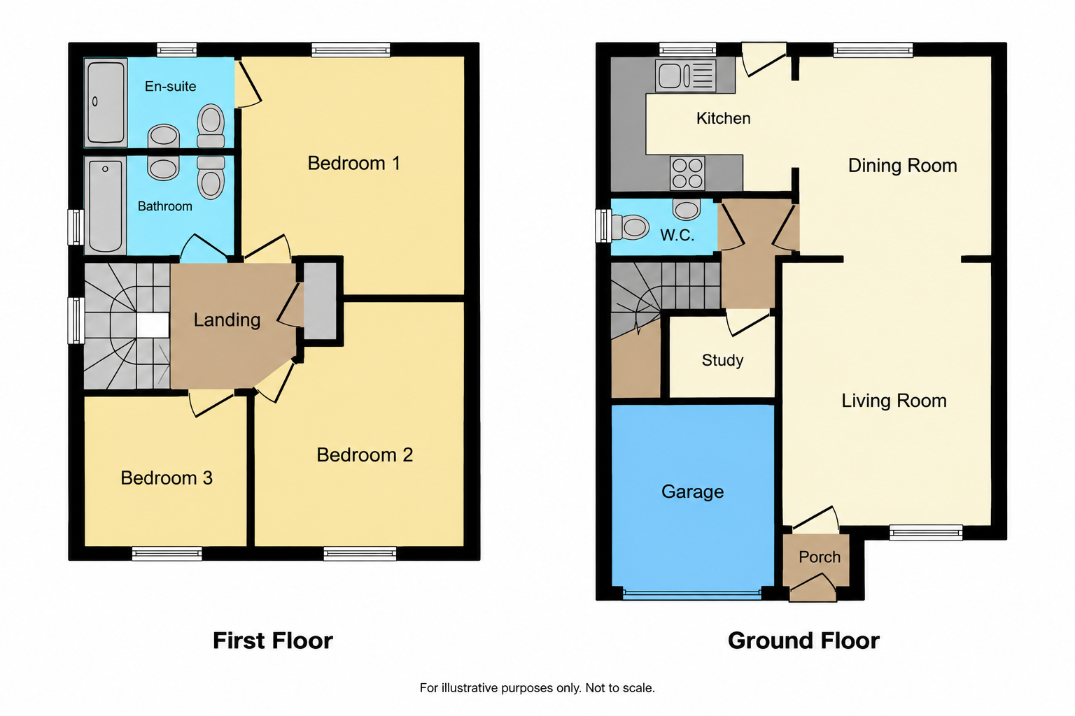 Y Cedrwydden, Blackwood floorplan