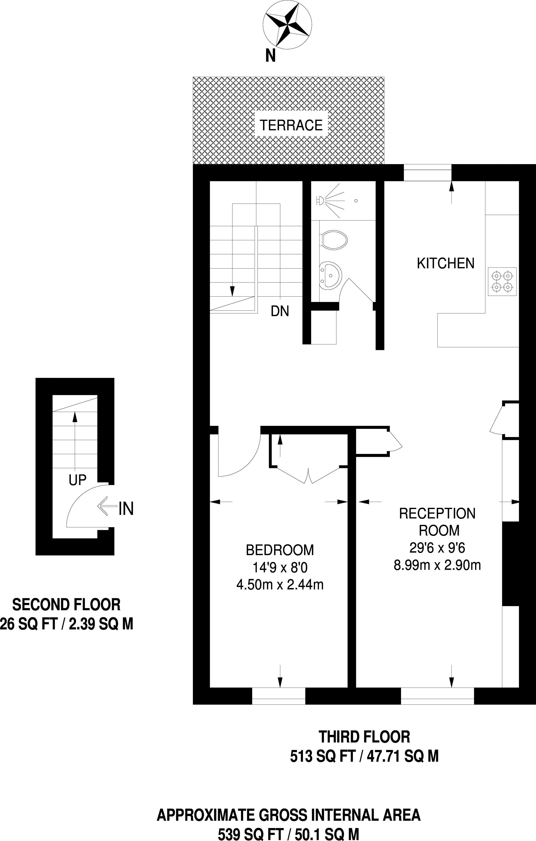 1 Bedrooms Flat to rent in Child's Street, Earls Court SW5