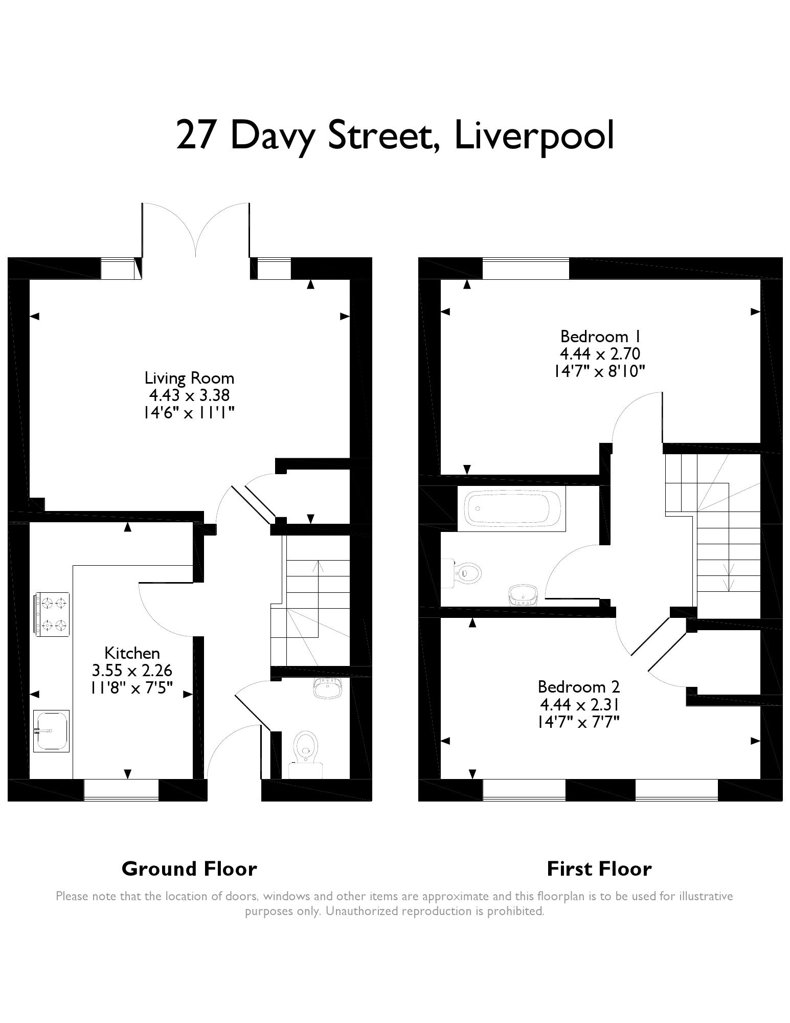 2 Bedrooms Terraced house for sale in Davy Street, Liverpool L5