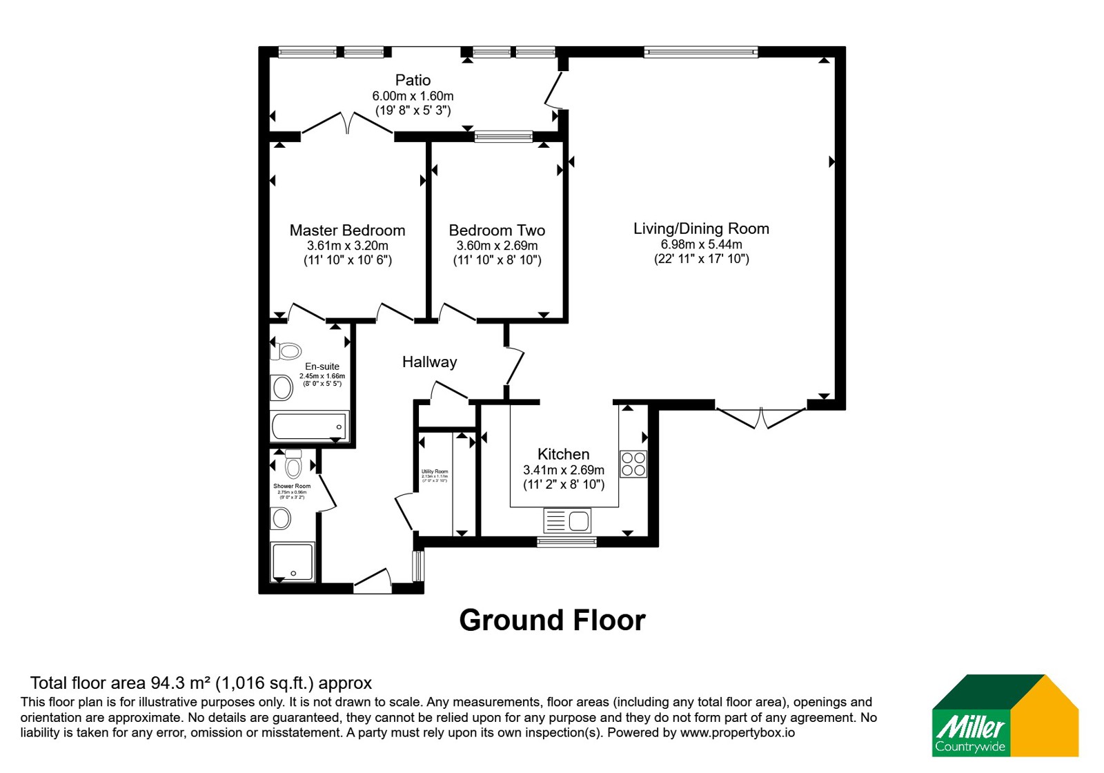 5 The Spinnakers,, Valley Road, Cornwall floorplan