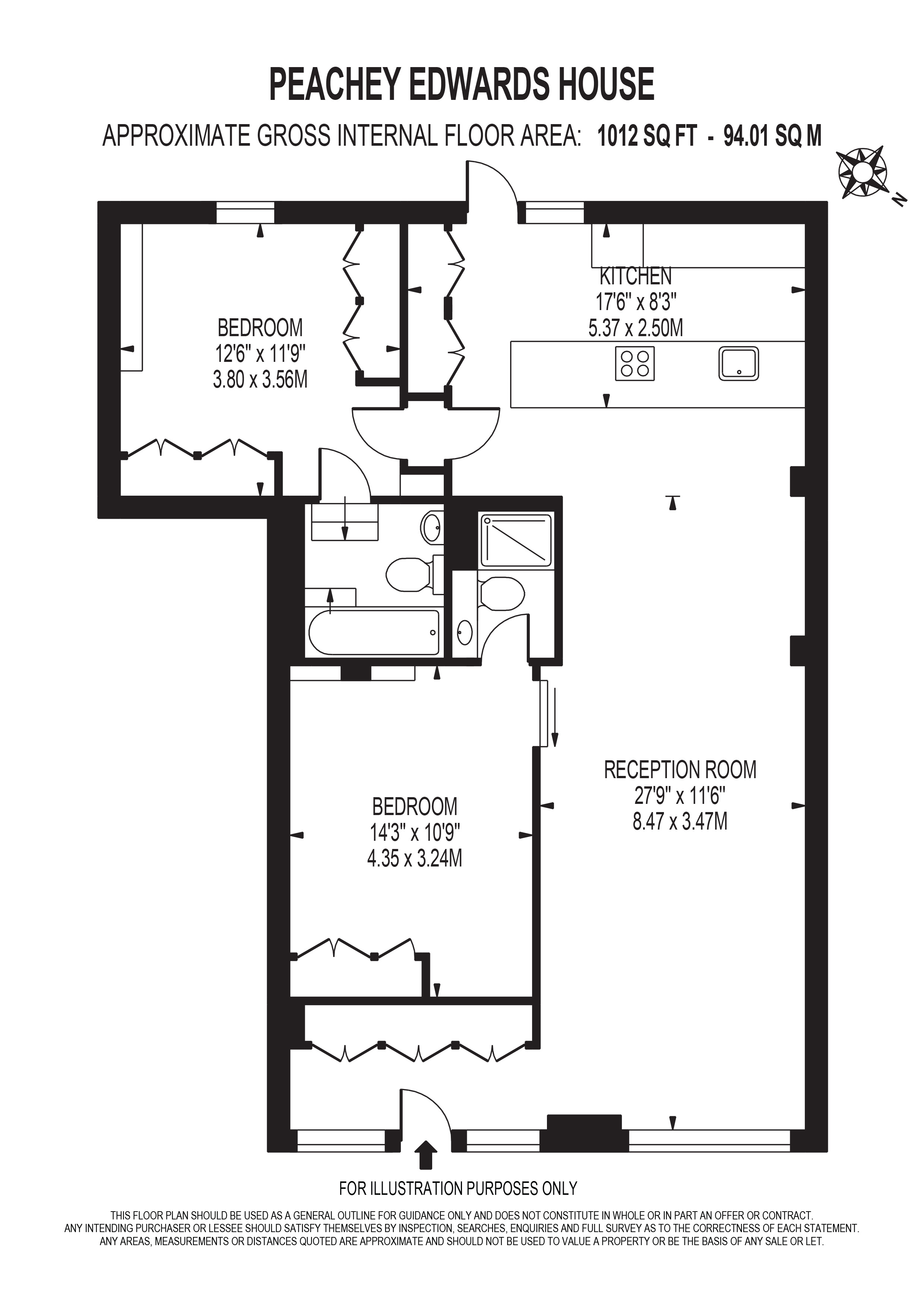Teesdale Street, London floorplan