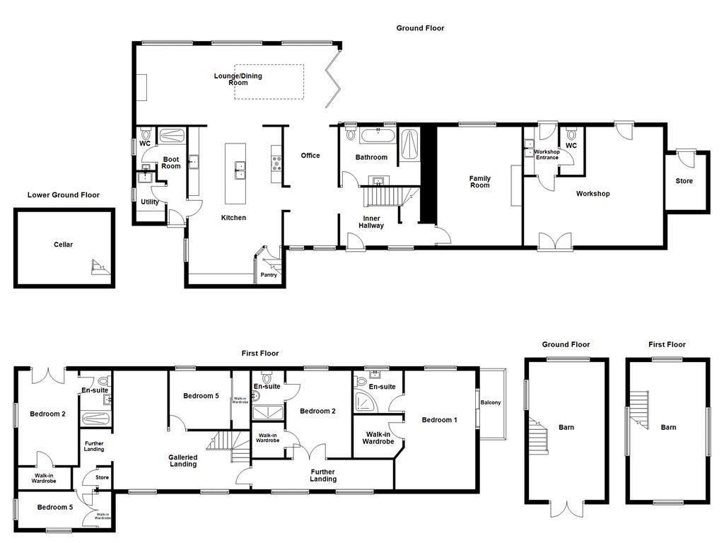 White Carr Farm, White Carr Lane, Bury floorplan