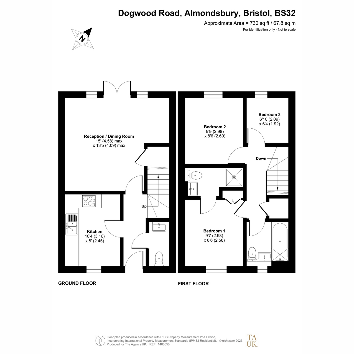 9, Dogwood Road, Bristol floorplan