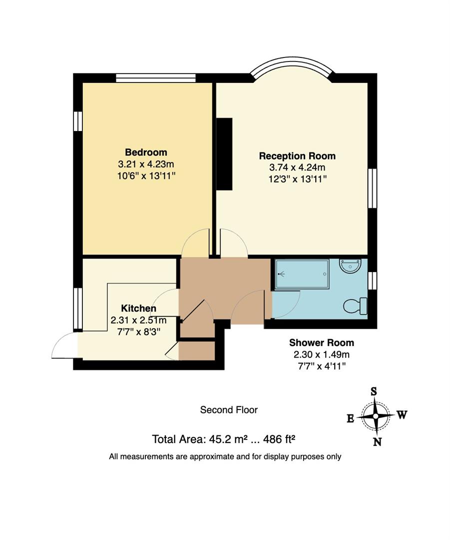 31 Lyndhurst Court, Churchfields, South Woodford floorplan