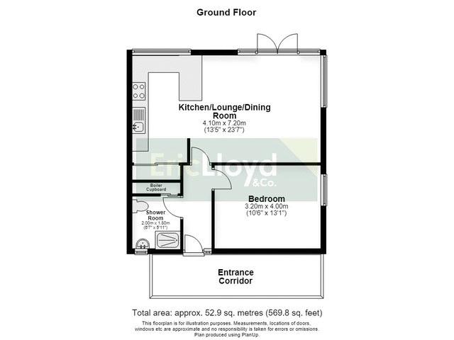 6 Park Court, Heath Road, Brixham floorplan