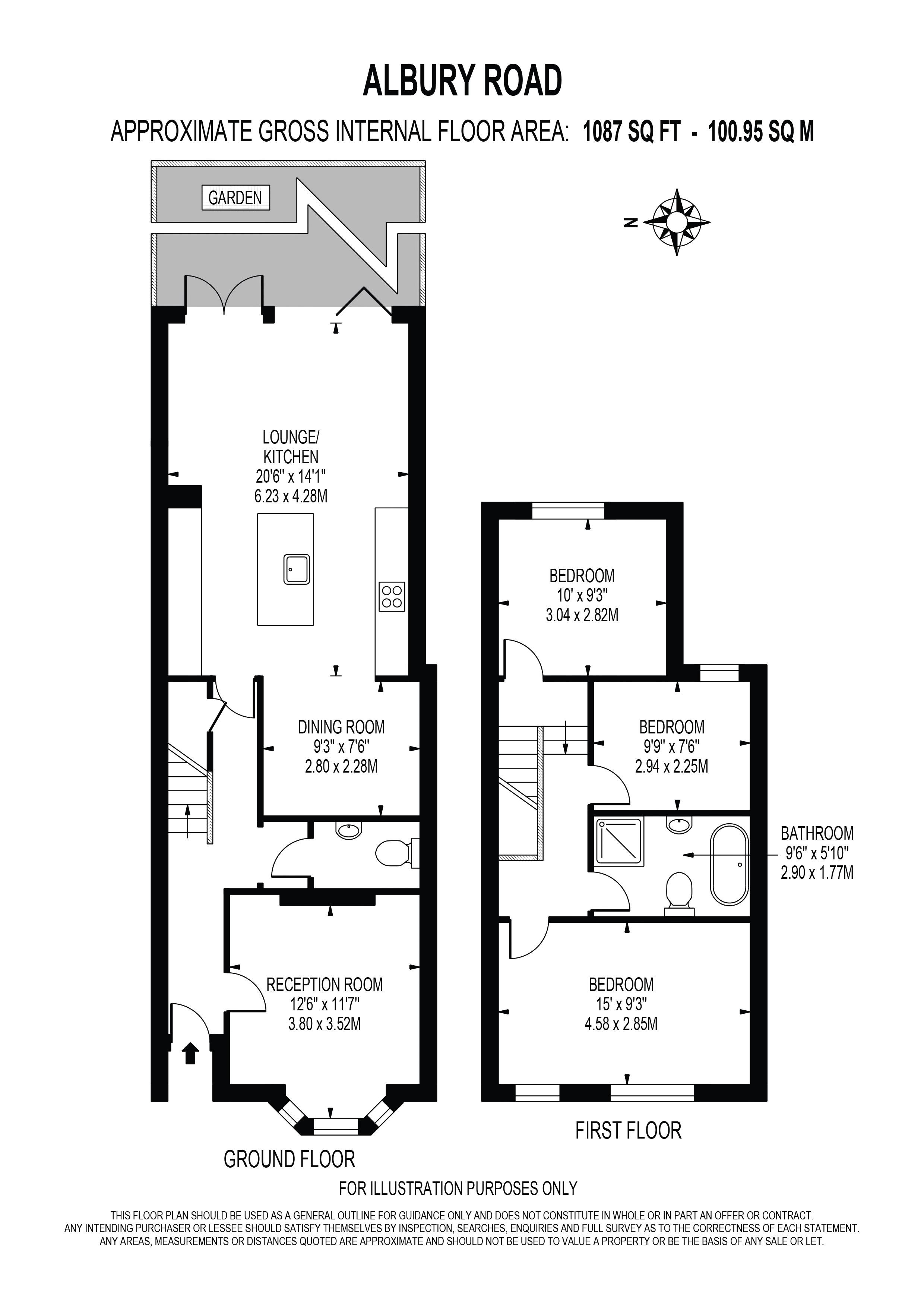 Albury Road, Merstham, Redhill RH1, 3 bedroom detached house for sale ...