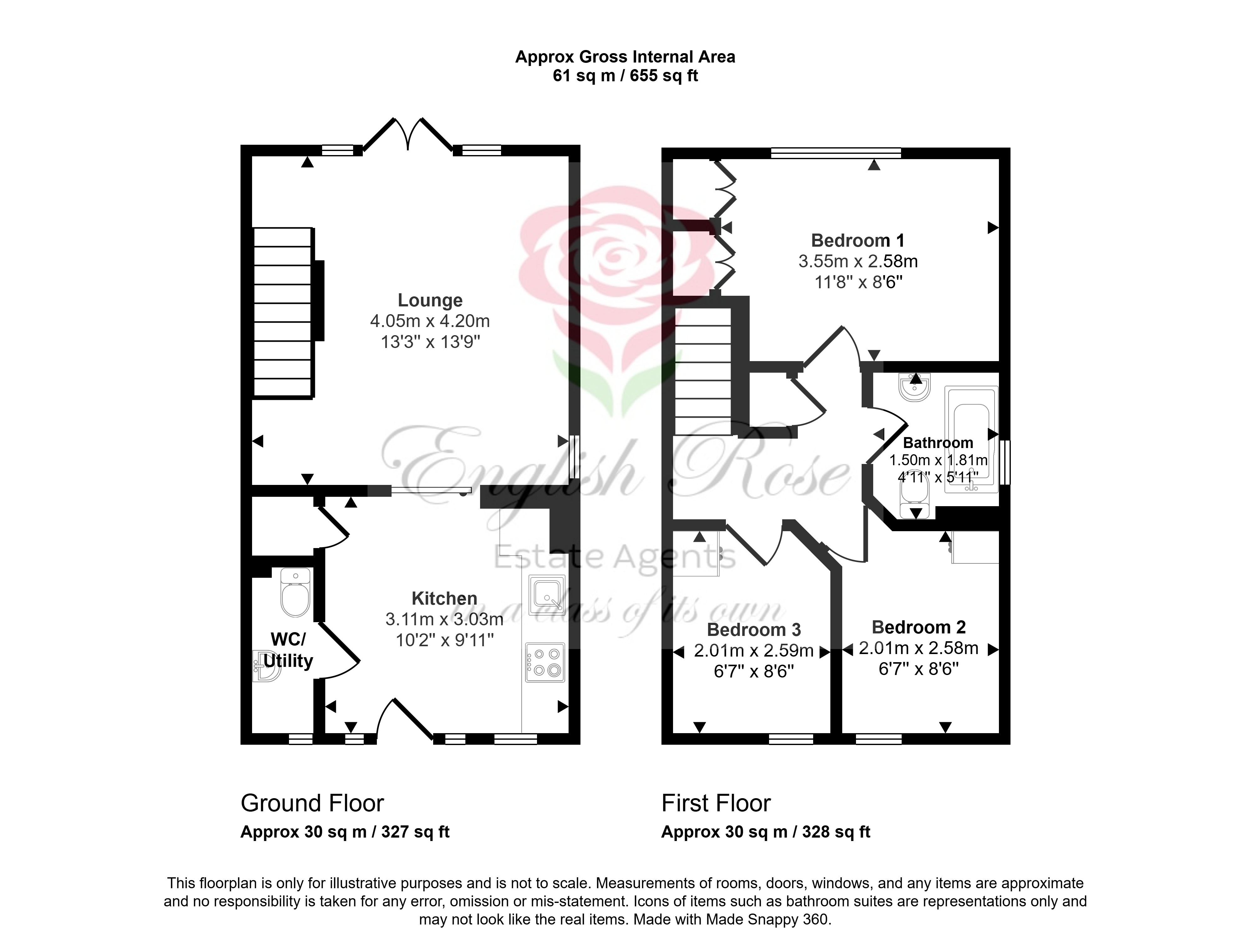 57, Hornbeam Way, Kirkby In Ashfield floorplan