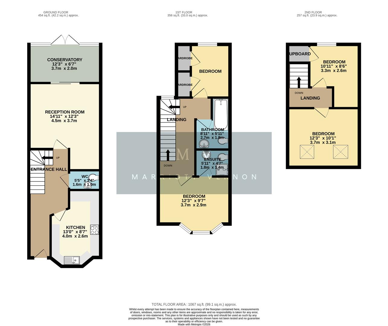 Oval Road, Croydon floorplan