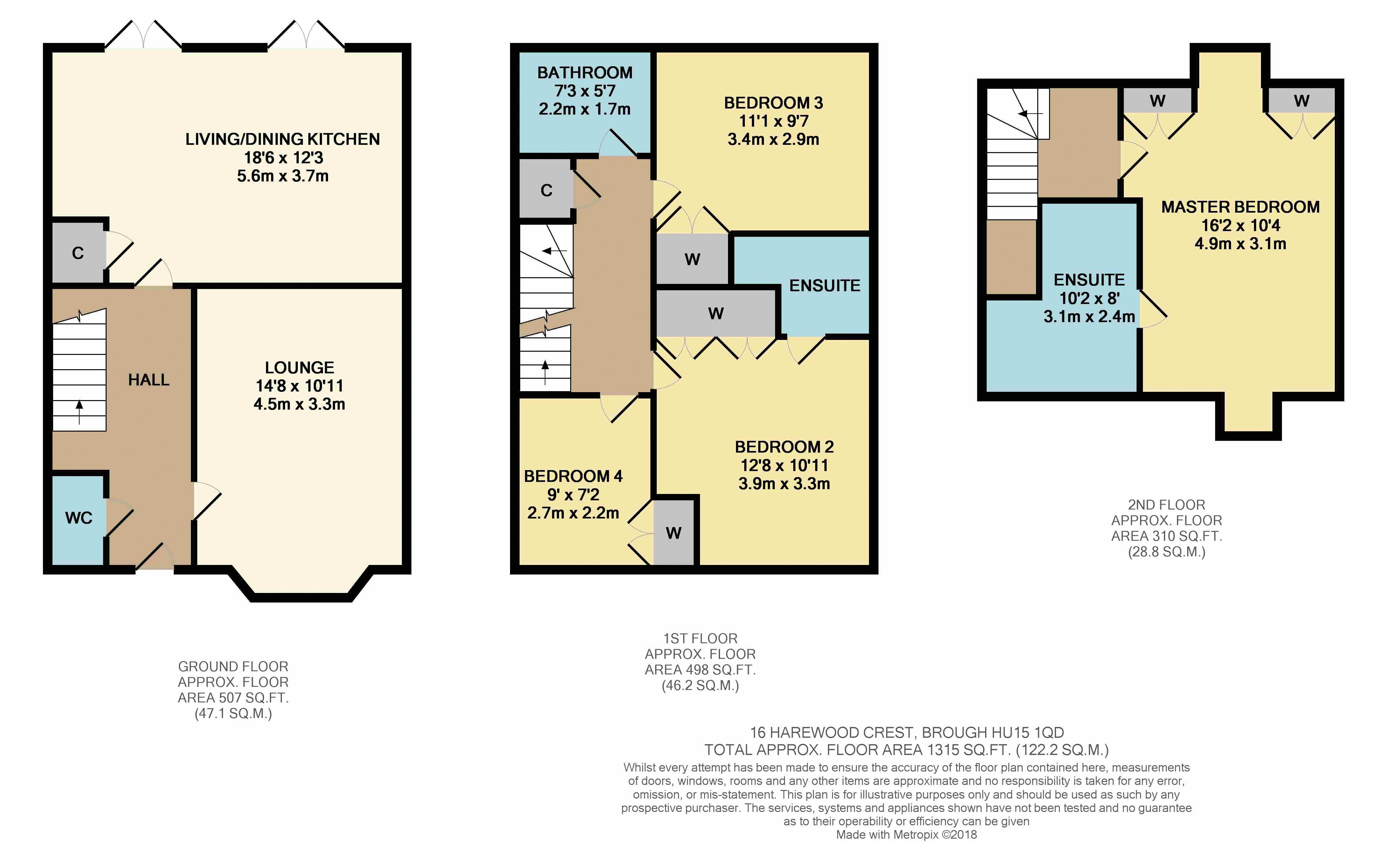 4 Bedrooms Detached house for sale in Harewood Crest, Brough HU15