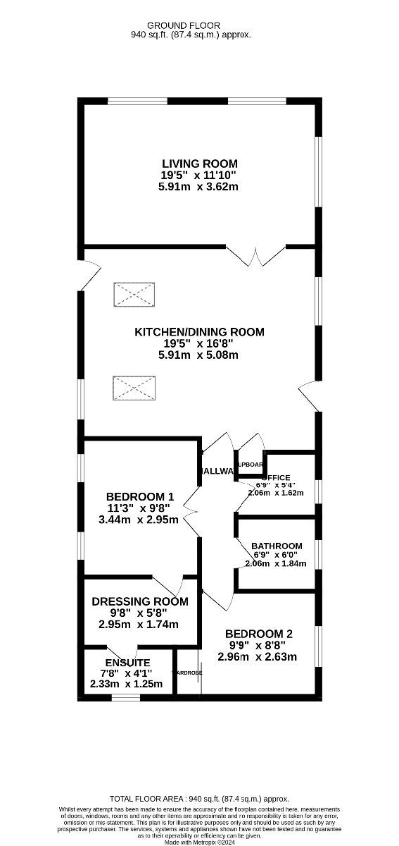 Pilgrims Retreat,, Harrietsham, Maidstone floorplan