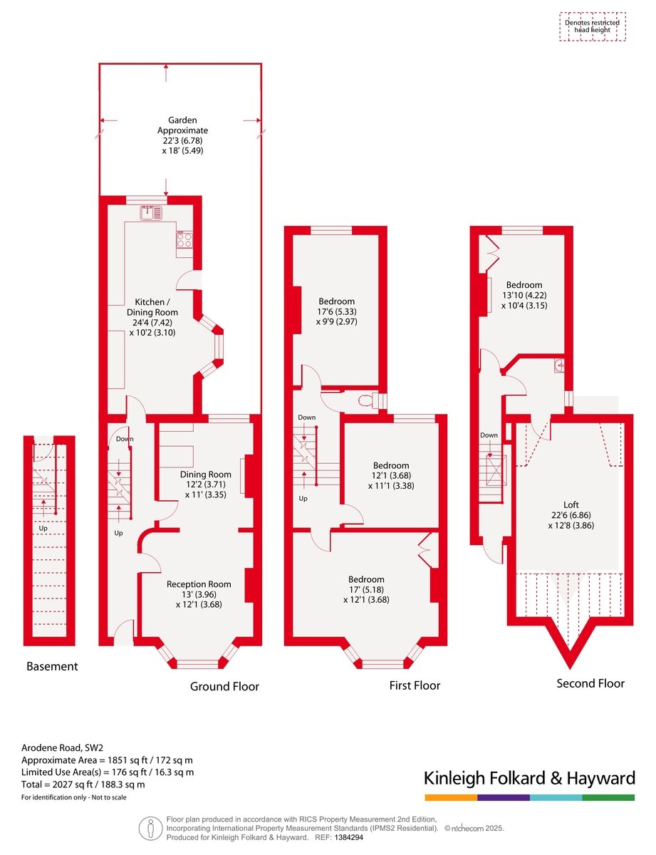 Arodene Road, Brixton, London, SW2 floorplan