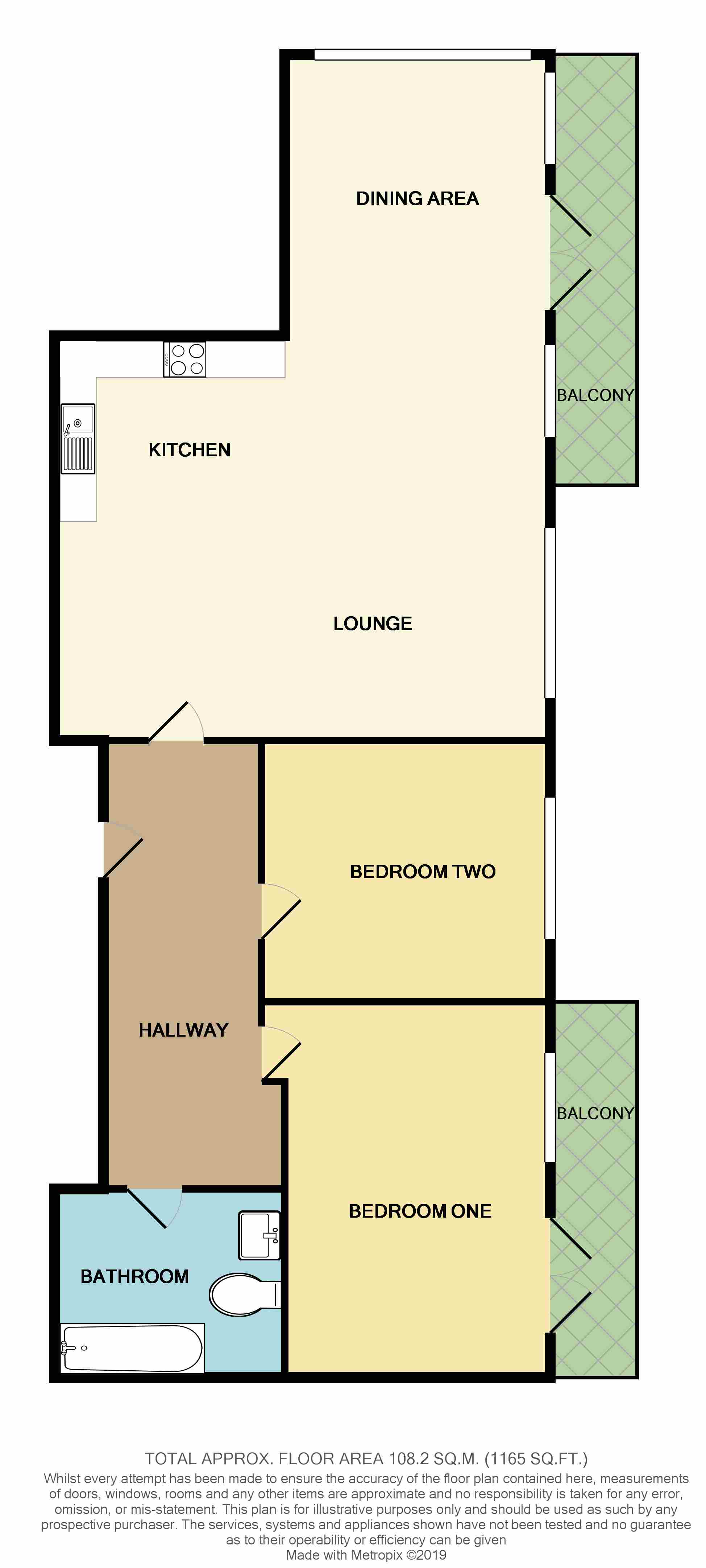 2 Bedrooms Flat to rent in London Road, High Wycombe HP11