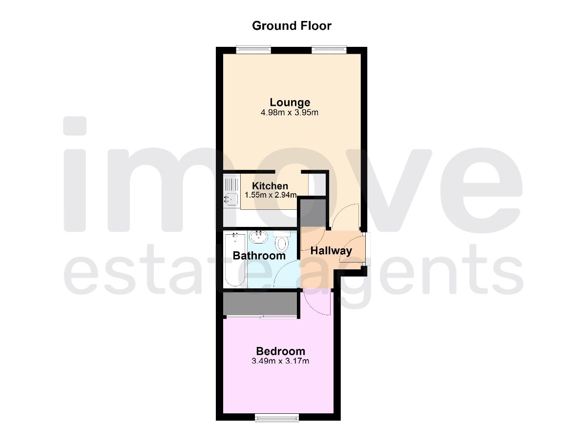 Flat 2, Sefton Court, Torquay floorplan