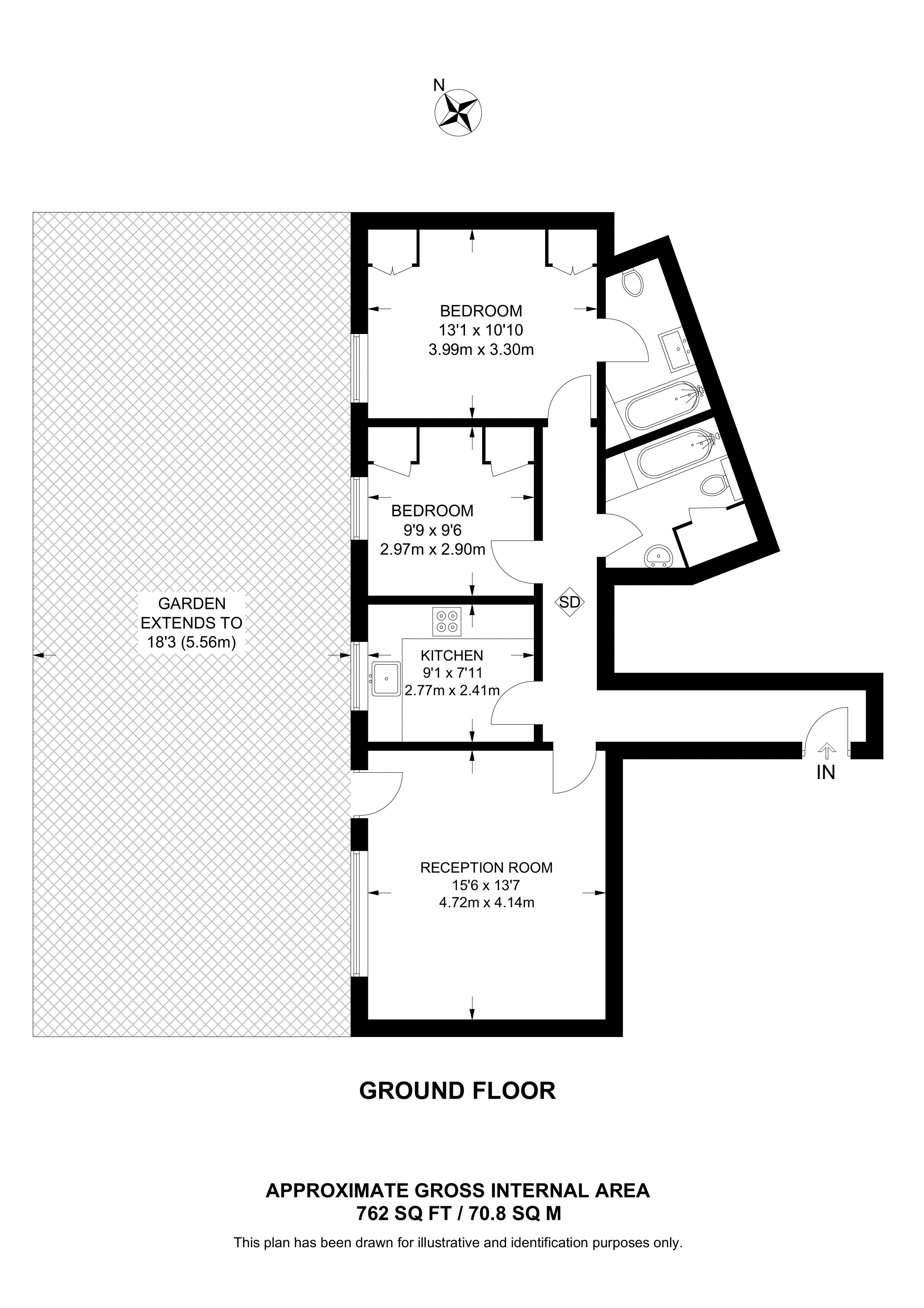 Queens Grove, St John's Wood floorplan