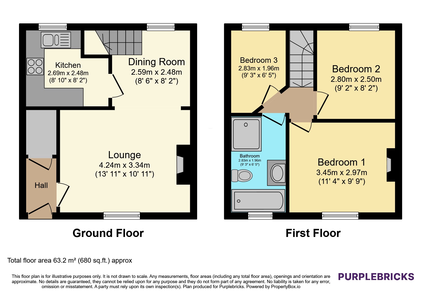 17, St. Annes Terrace, Cheltenham floorplan