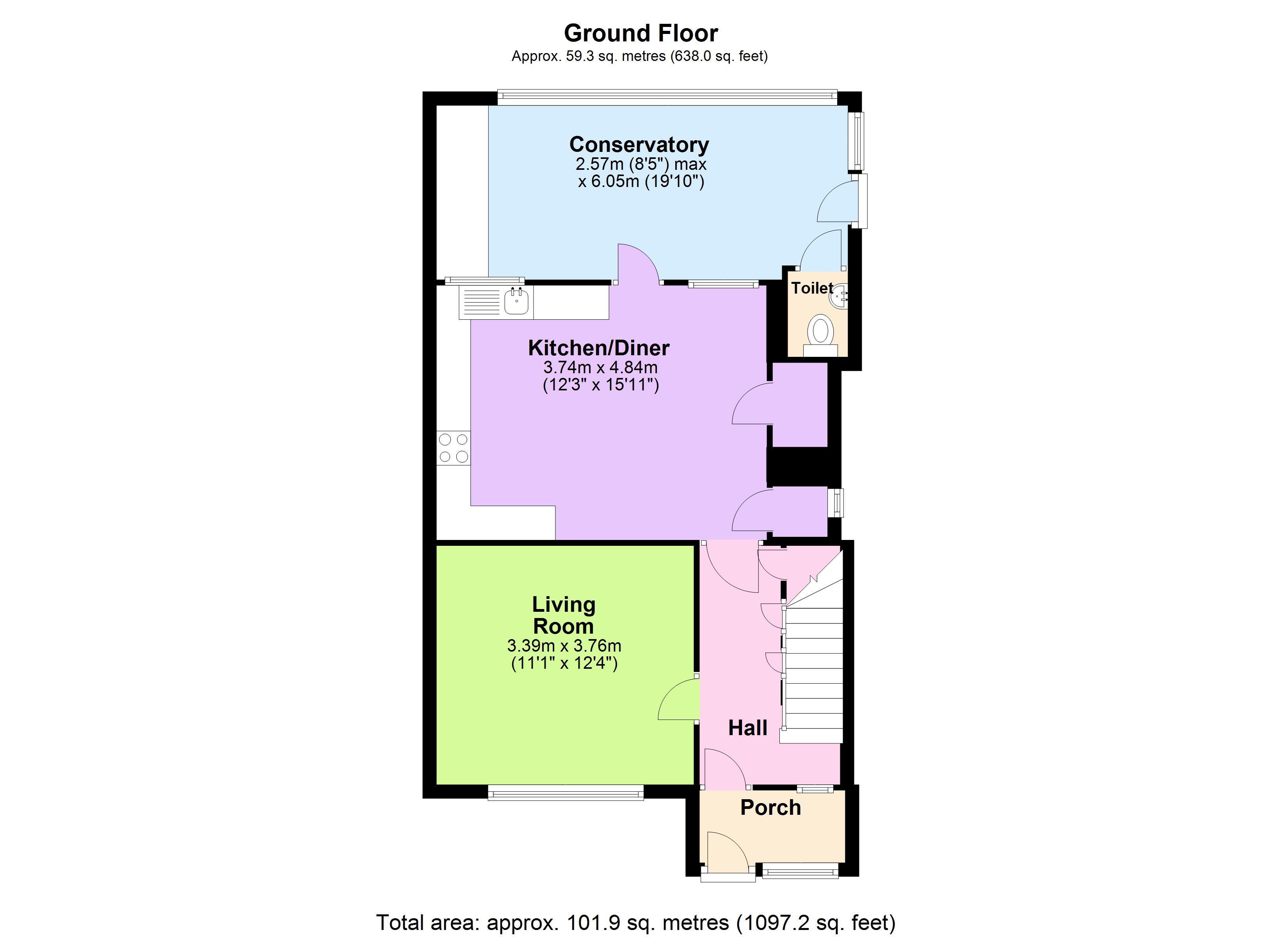 3 Bedrooms Semi-detached house for sale in Tovil Road, Maidstone, Kent ME15