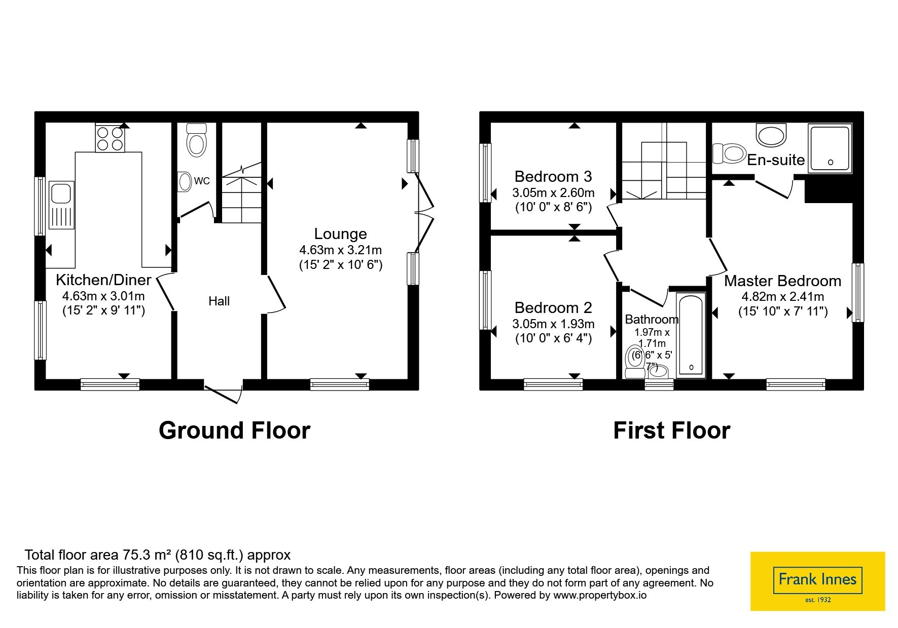 Battlestead Road, Staffordshire floorplan