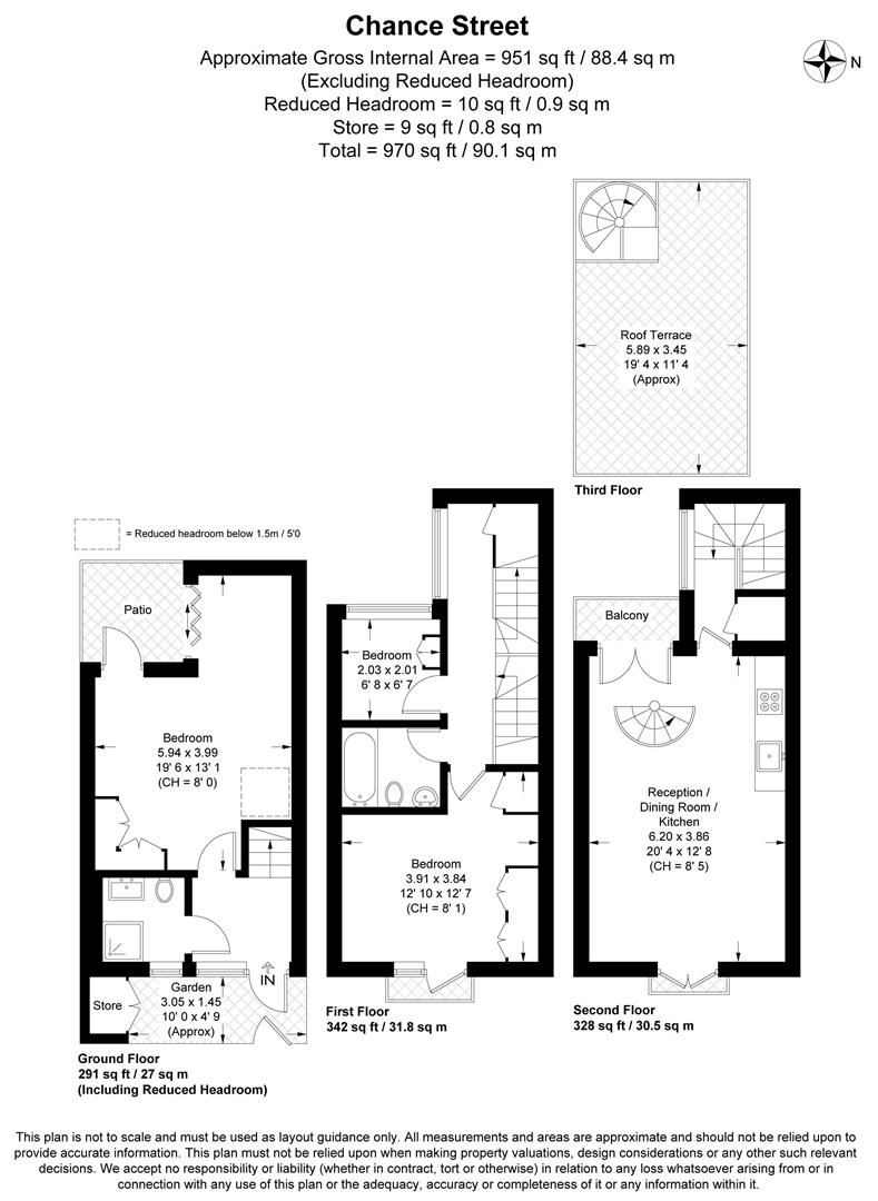 17, Chance Street, London floorplan