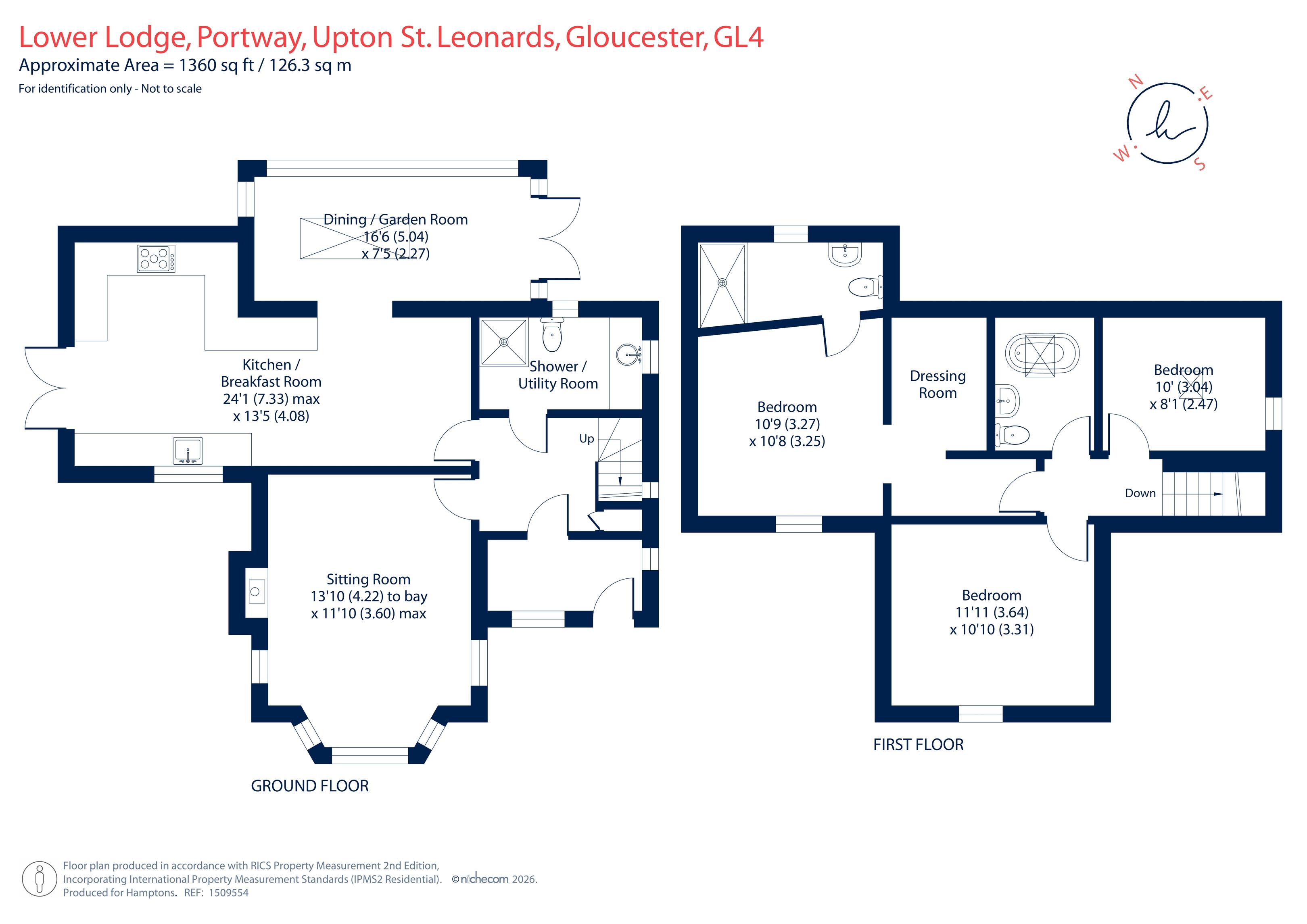 Lower Lodge, Portway, Upton St. Leonards, Gloucester floorplan