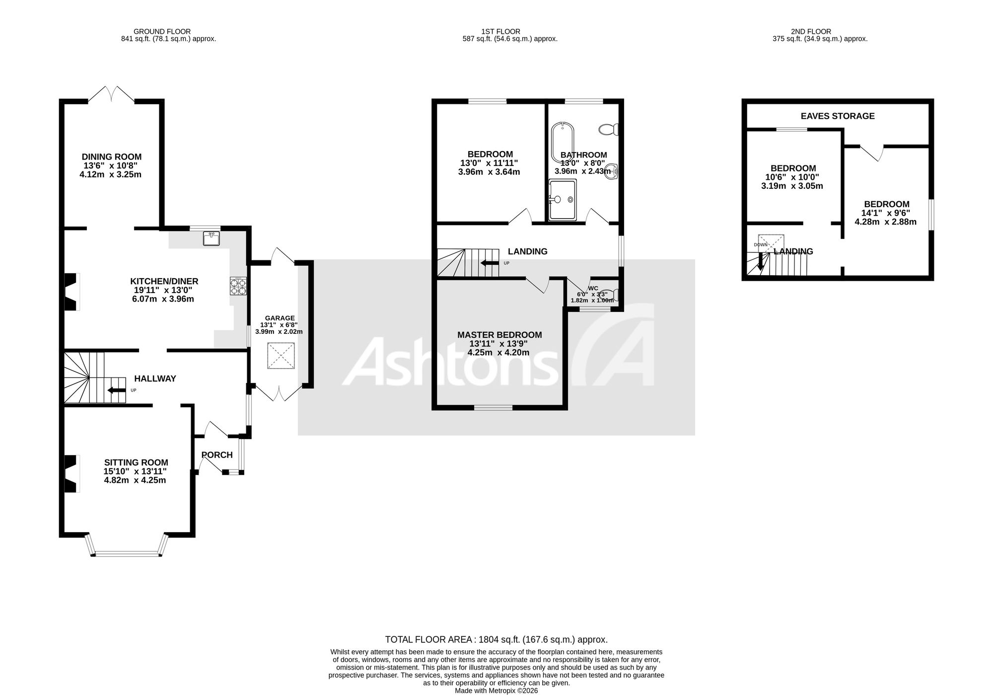 158 St. Helens Road, Prescot floorplan