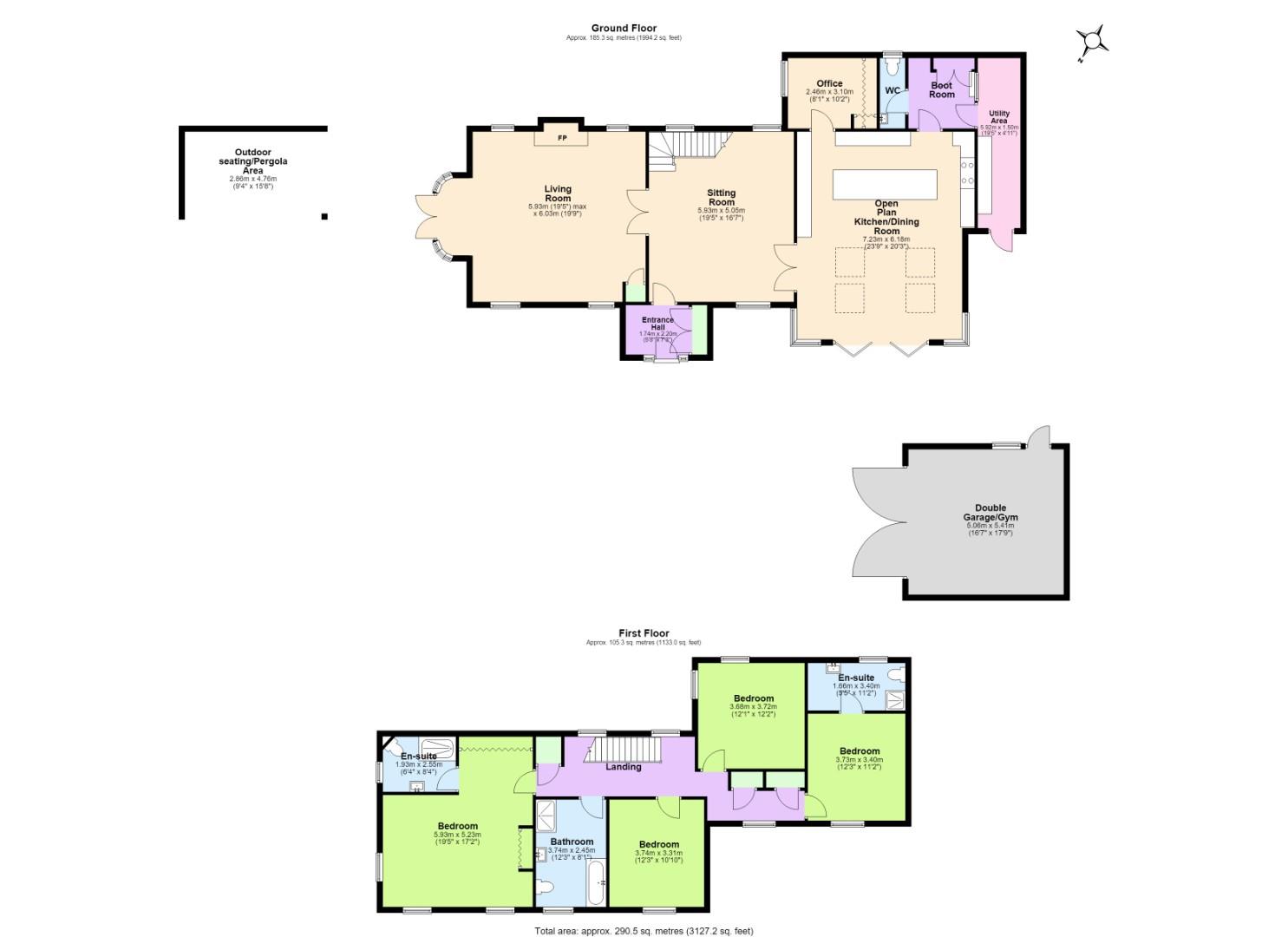 Priory Cottage, Chapel Yard, Nottingham floorplan