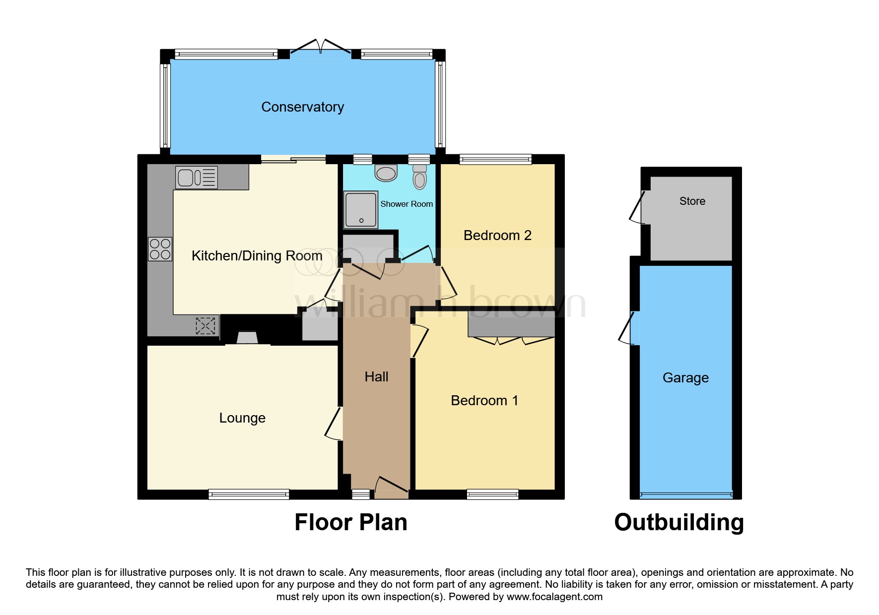 The Warren, Station Road, Holt floorplan
