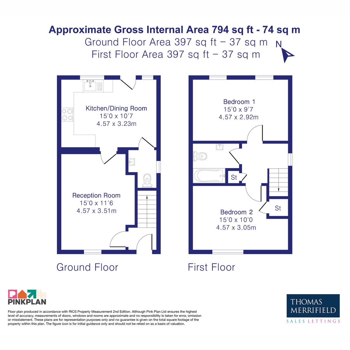 1, Shepherds Hill, Steeple Aston floorplan
