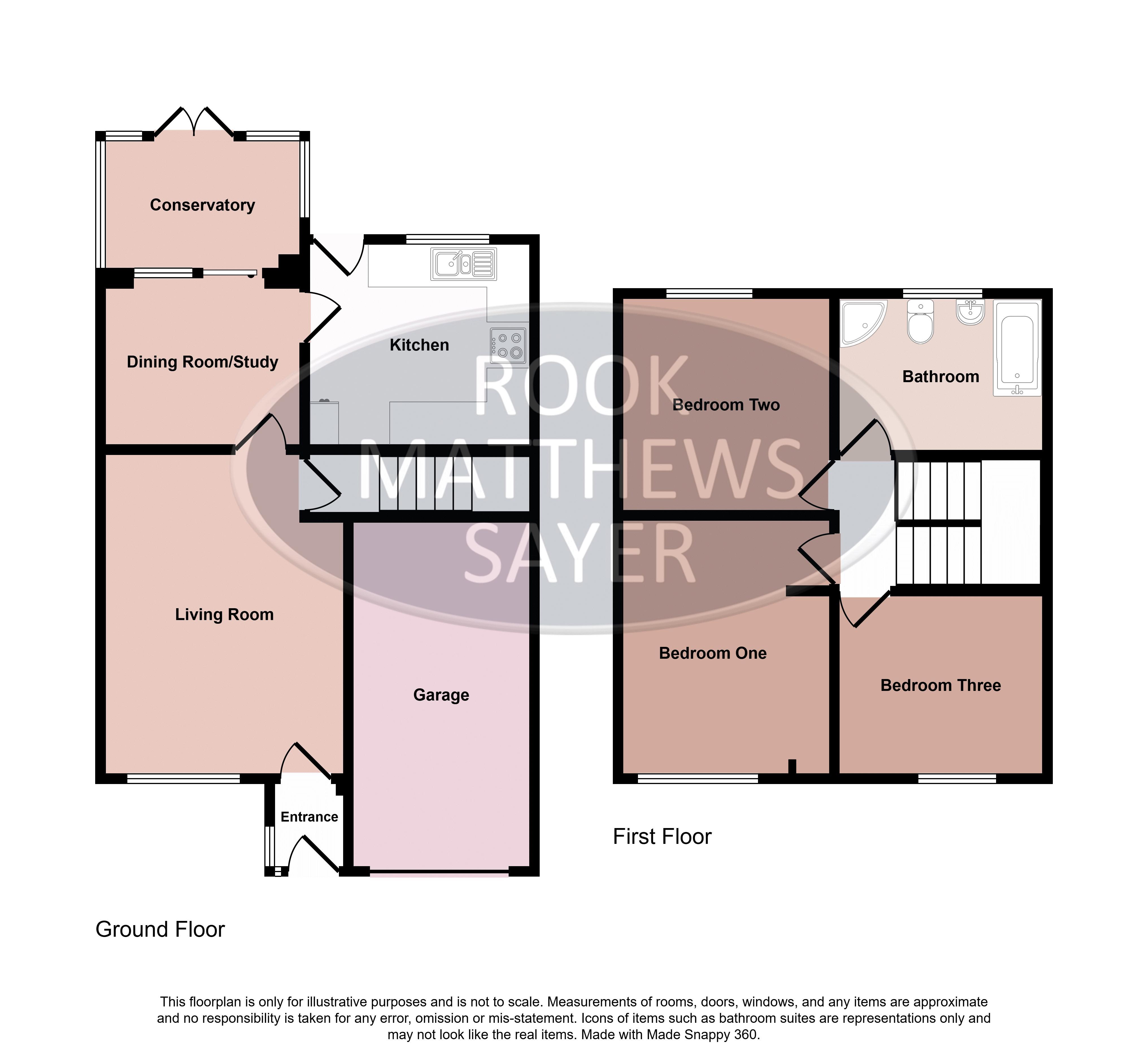 82, Linden Road, Whitley Bay floorplan