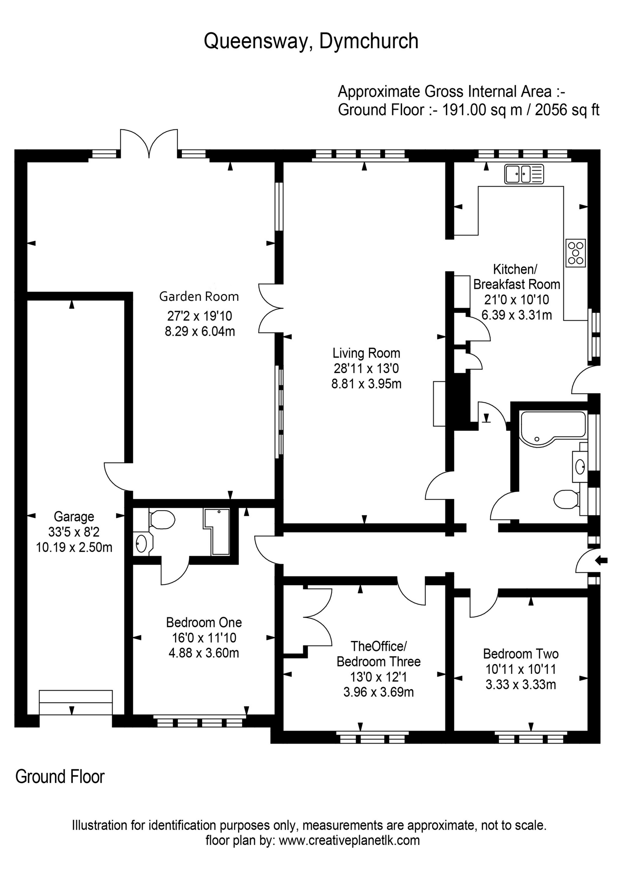 1a, Queensway, Romney Marsh floorplan