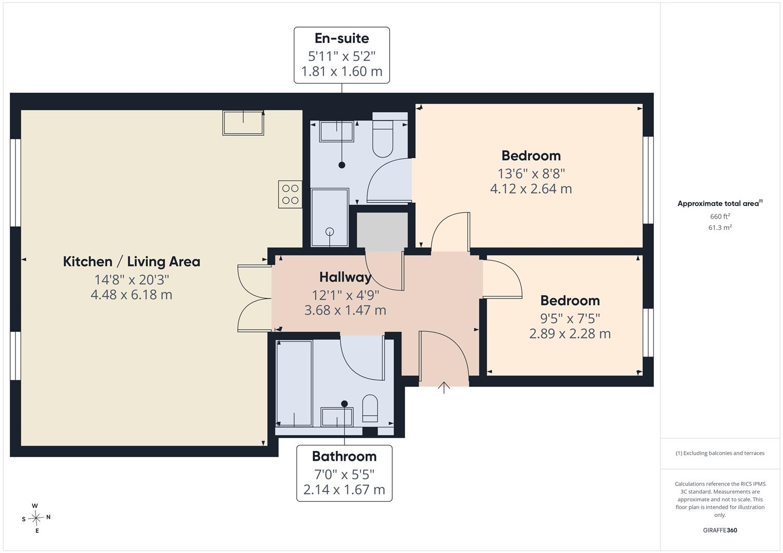 36, Riverside Place, Stamford floorplan