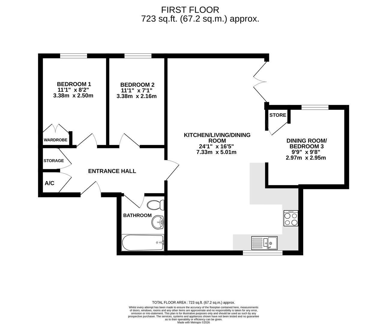 20, Orchard Court, Stonehouse floorplan