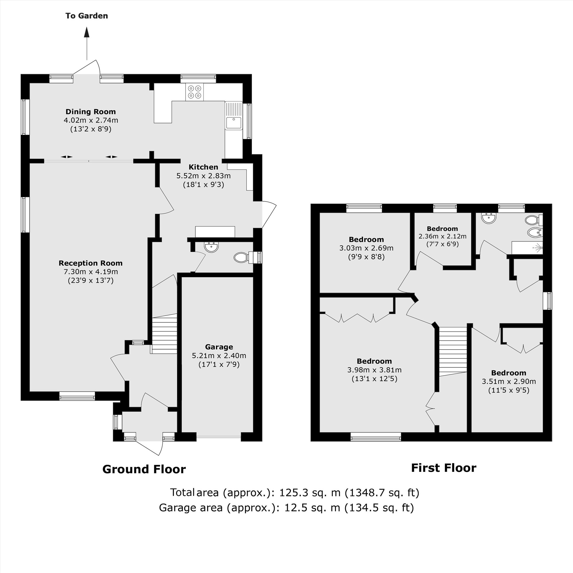 30B, Broad Lane, Hampton floorplan