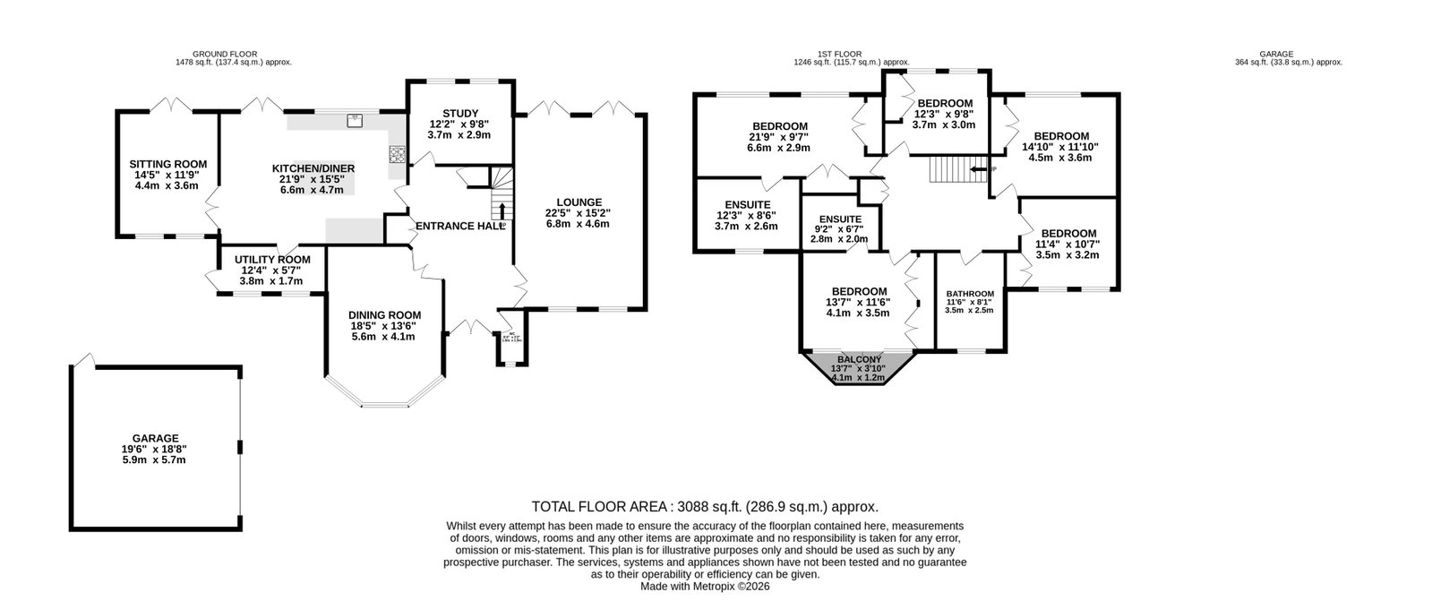10, Greenhurst Drive, Birmingham floorplan