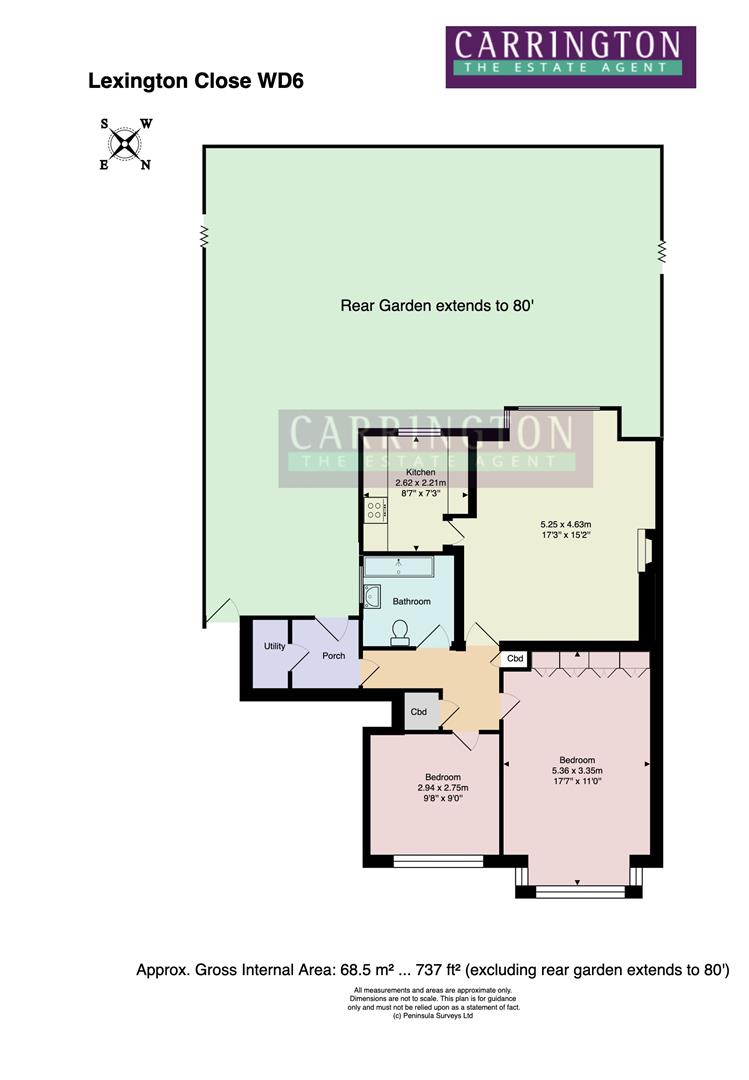 3, Lexington Close, Borehamwood floorplan