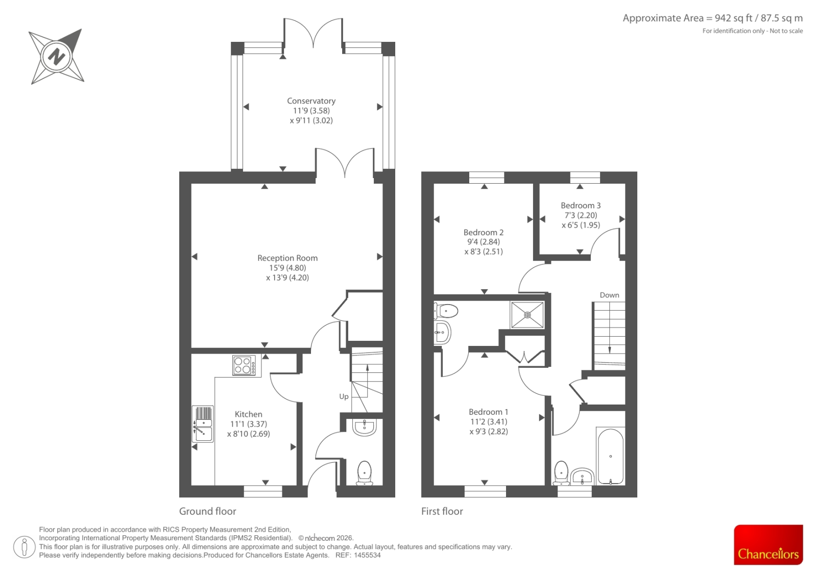 51 GARDEN CLOSE, Kington, Kington floorplan