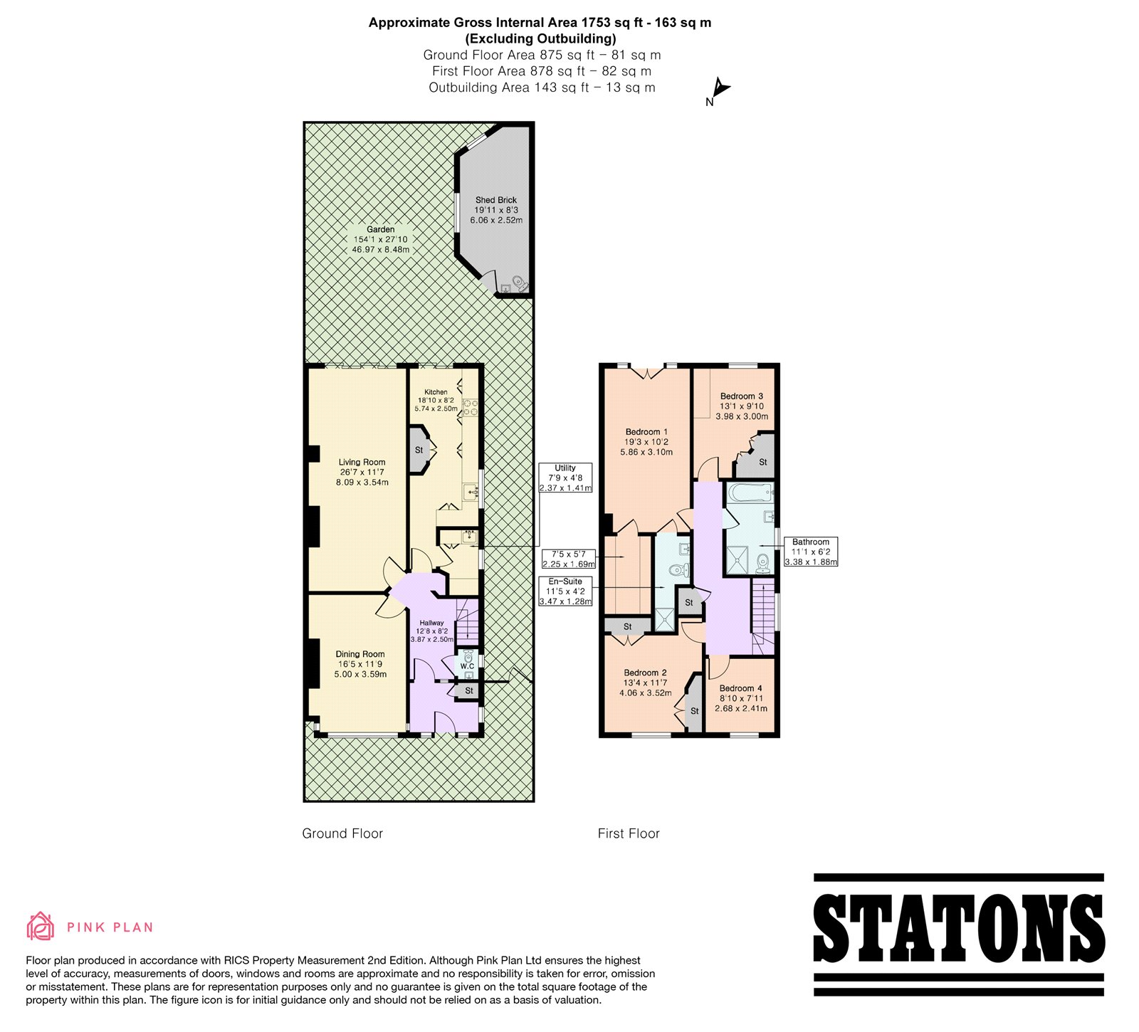 24, Park Road, Barnet floorplan