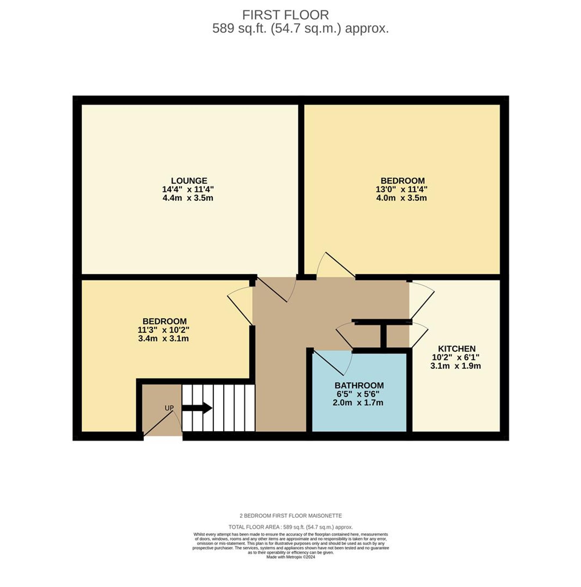 60 Arden Street, Coventry floorplan