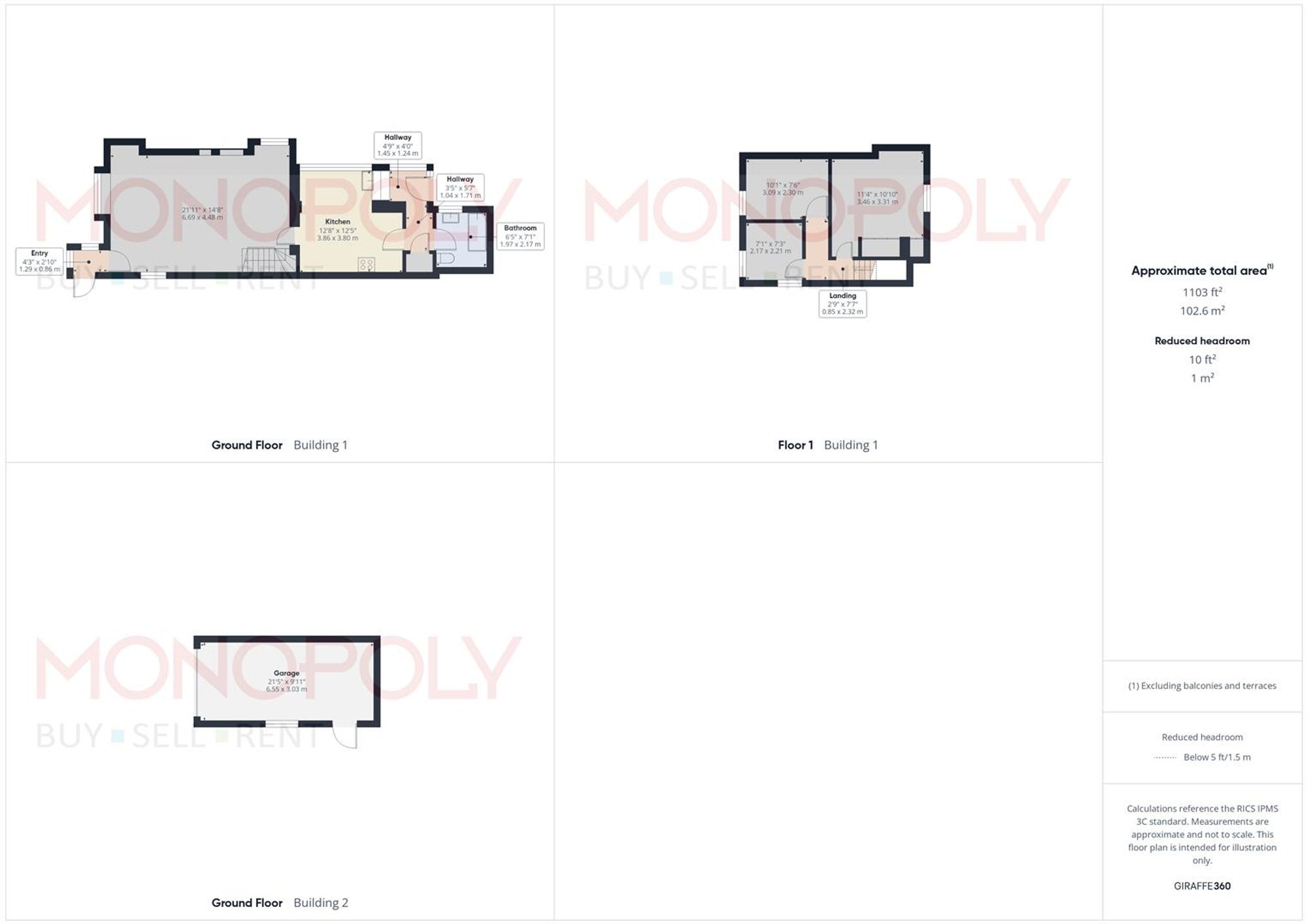 92 Johnson Street, Wrexham floorplan
