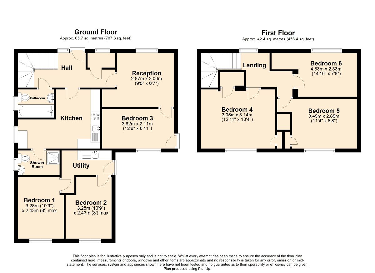 6 Bedrooms Semi-detached house to rent in The Chase, Guildford GU2