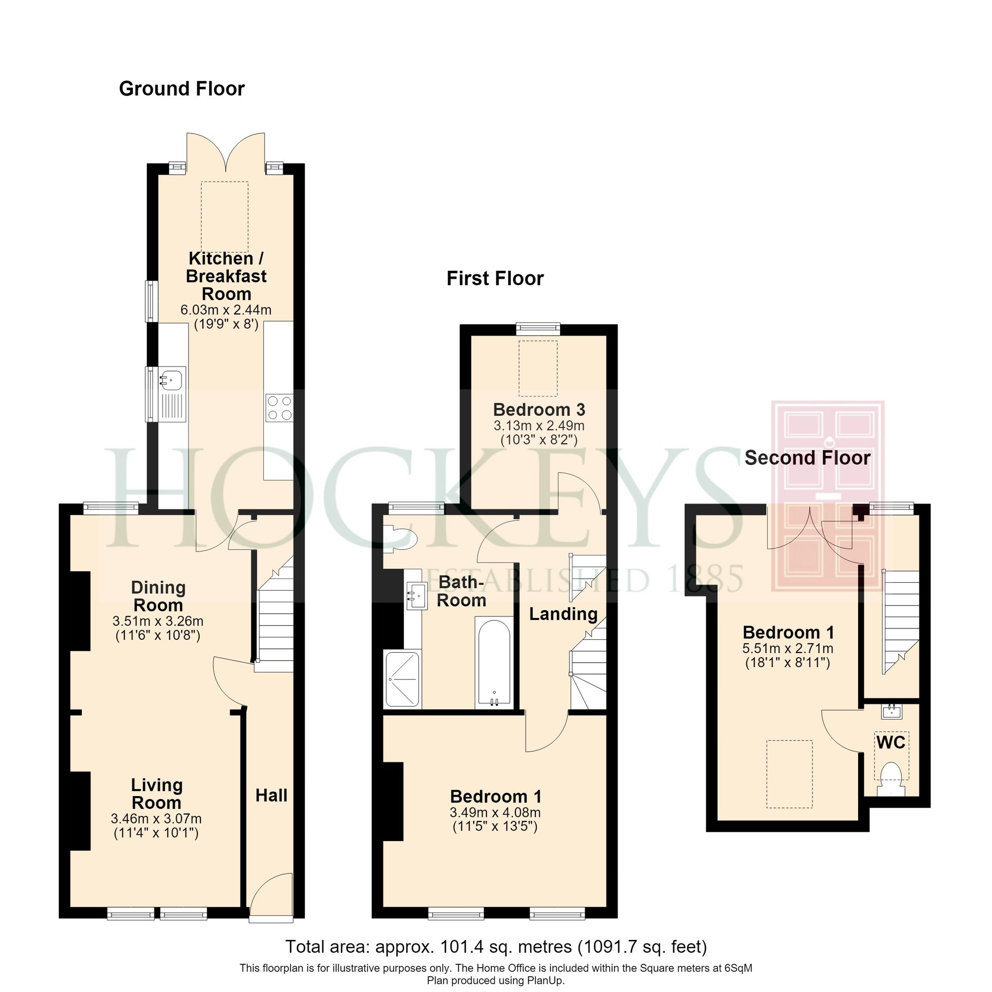 88 Sedgwick Street, Cambridge floorplan