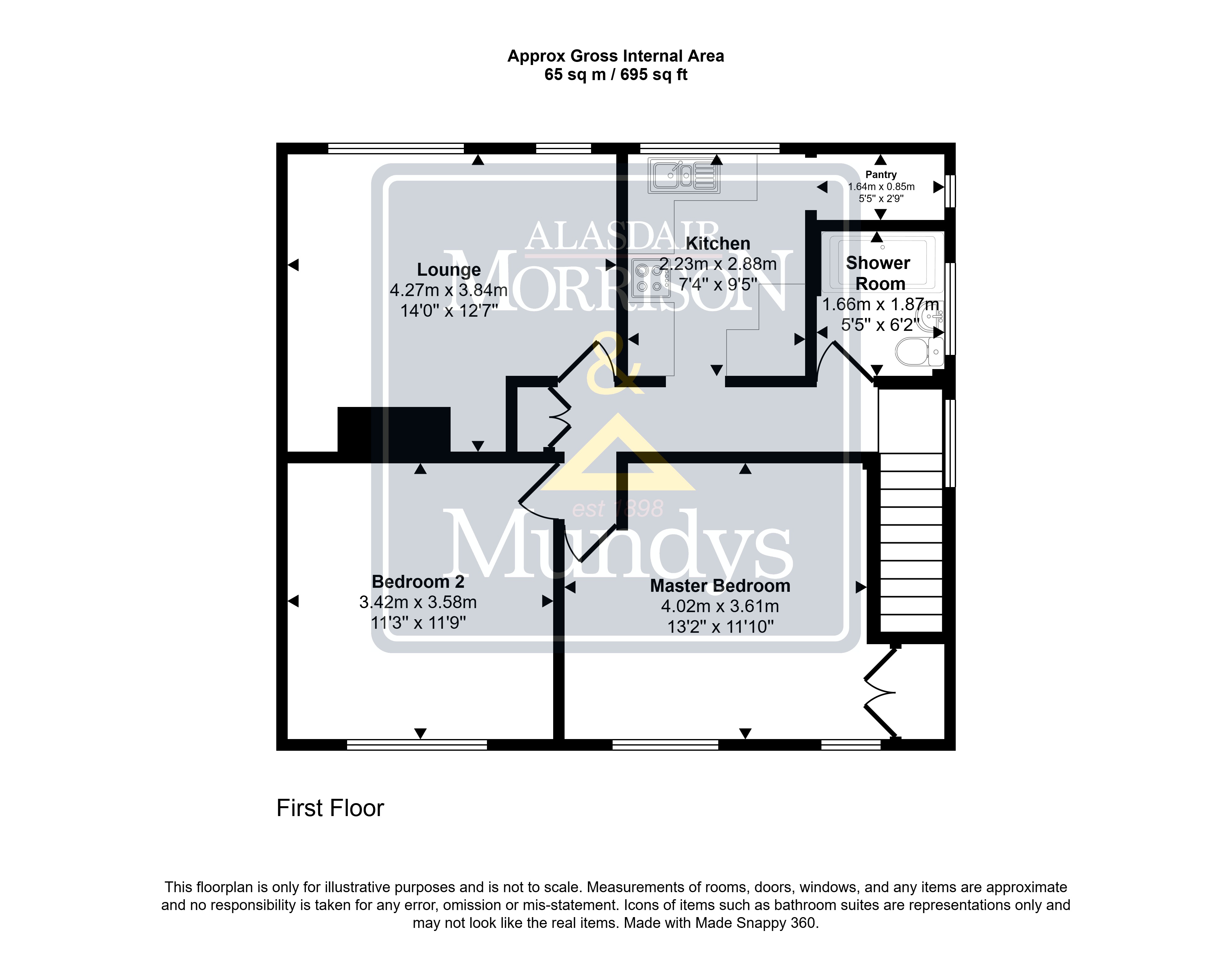 103, Norwood Gardens, Southwell floorplan