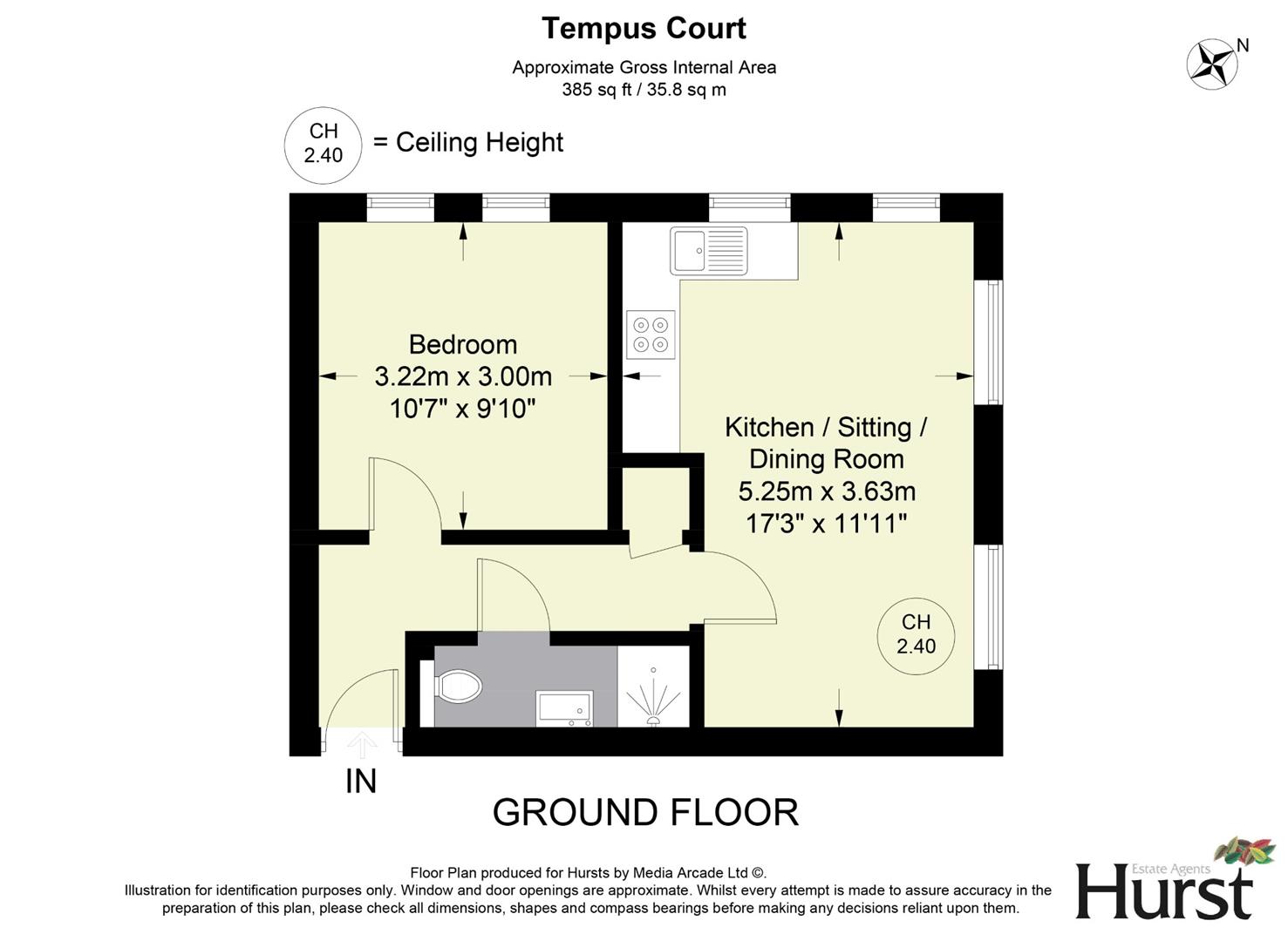 7 Tempus Court,, Bellfield Road, High Wycombe floorplan